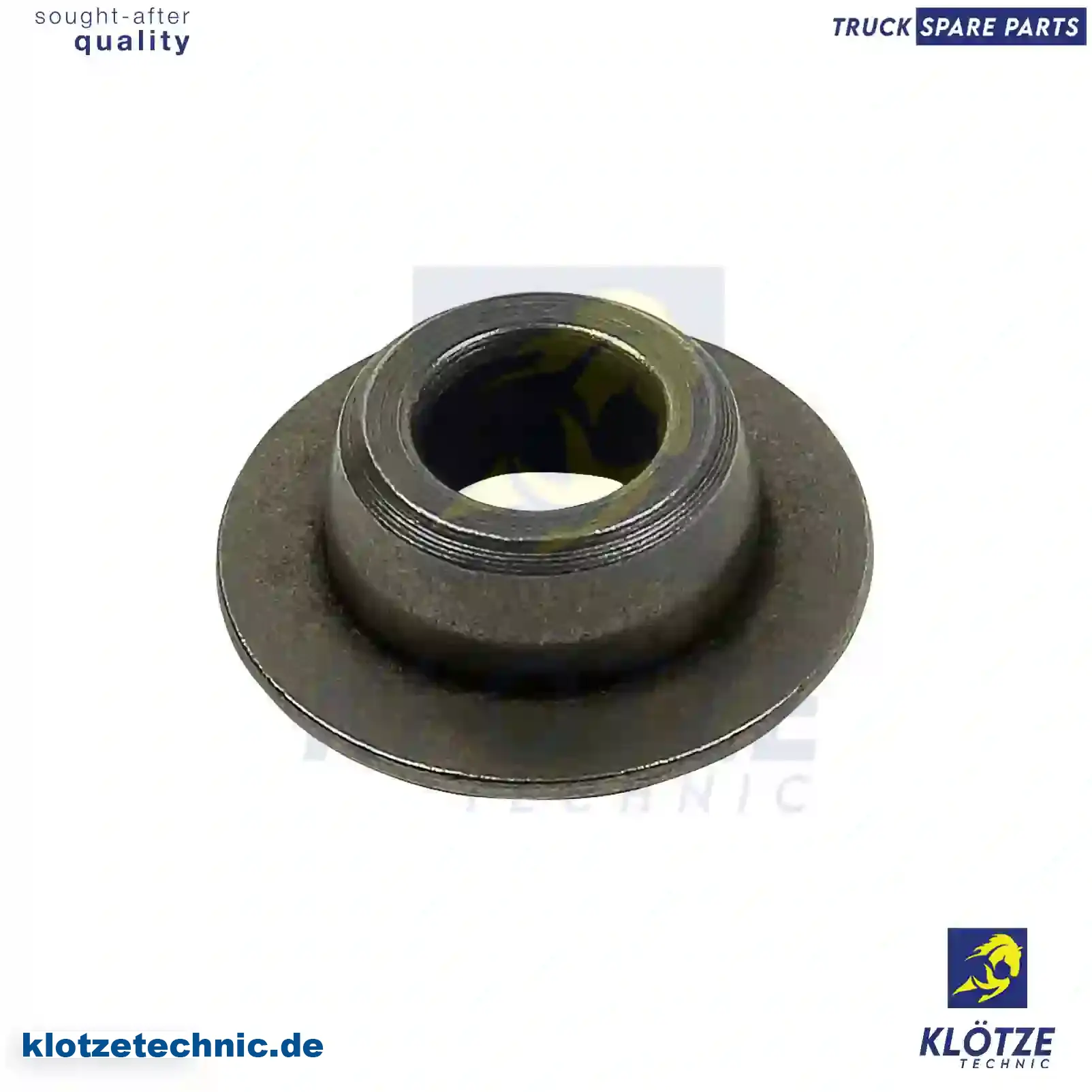 Spring Retainer 6060531025, , ,, 6060531025, , , || Klötze Technic Spare Part | Engine, Accelerator Pedal, Camshaft, Connecting Rod, Crankcase, Crankshaft, Cylinder Head, Engine Suspension Mountings, Exhaust Manifold, Exhaust Gas Recirculation, Filter Kits, Flywheel Housing, General Overhaul Kits, Engine, Intake Manifold, Oil Cleaner, Oil Cooler, Oil Filter, Oil Pump, Oil Sump, Piston & Liner, Sensor & Switch, Timing Case, Turbocharger, Cooling System, Belt Tensioner, Coolant Filter, Coolant Pipe, Corrosion Prevention Agent, Drive, Expansion Tank, Fan, Intercooler, Monitors & Gauges, Radiator, Thermostat, V-Belt / Timing belt, Water Pump, Fuel System, Electronical Injector Unit, Feed Pump, Fuel Filter, cpl., Fuel Gauge Sender,  Fuel Line, Fuel Pump, Fuel Tank, Injection Line Kit, Injection Pump, Exhaust System, Clutch & Pedal, Gearbox, Propeller Shaft, Axles, Brake System, Hubs & Wheels, Suspension, Leaf Spring, Universal Parts / Accessories, Steering, Electrical System, Cabin