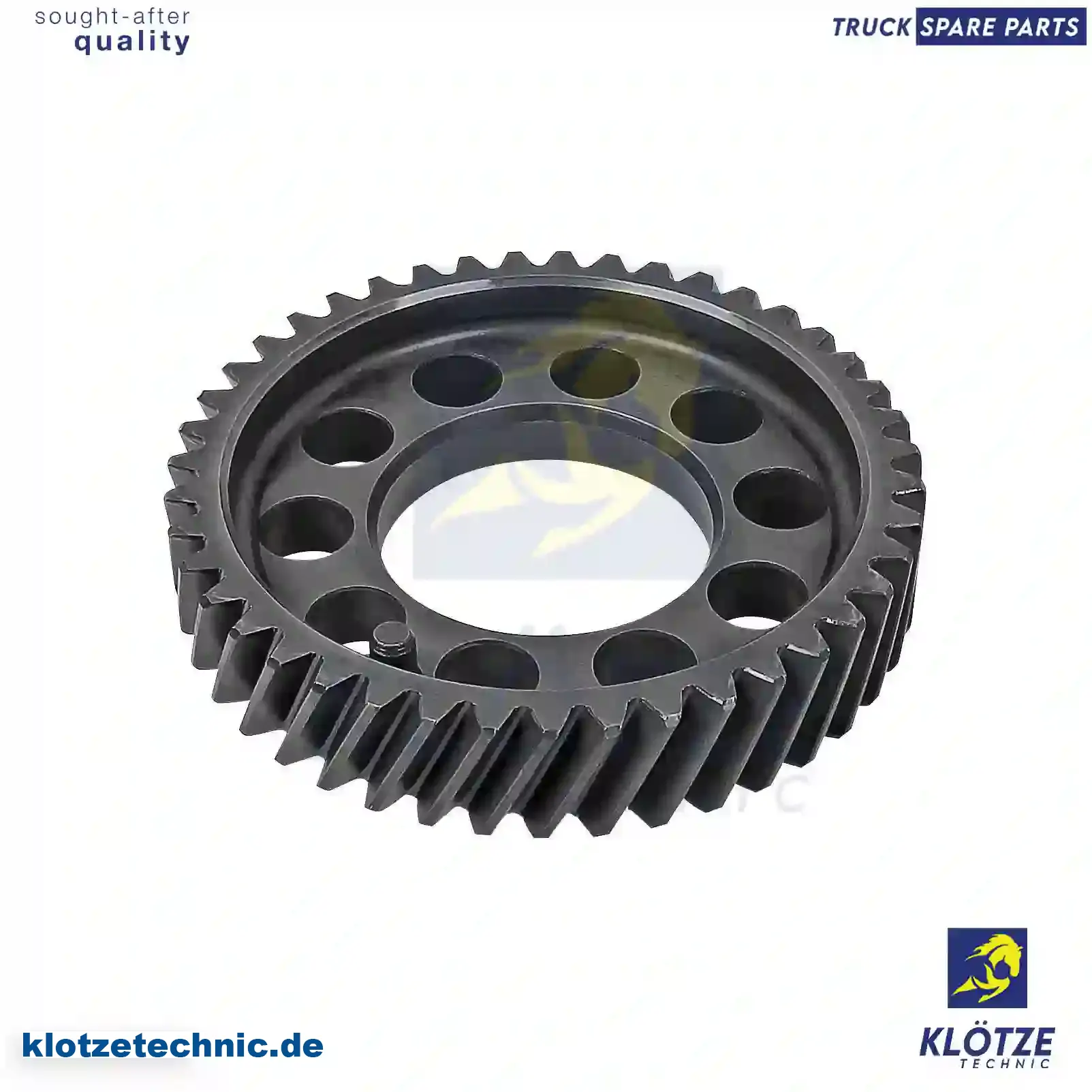 Crankshaft Gear 51021150066, 51021150071, 51021156006, 51021156007, 51021156008, 51021156058, 51021156074, 51021156076, 51021156080, 4030500303, 51021150066, 51021150071, 51021156006, 51021156007, 51021156008, 51021156058, 51021156074, 51021156076, 51021156080, 4030500303 || Klötze Technic Spare Part | Engine, Accelerator Pedal, Camshaft, Connecting Rod, Crankcase, Crankshaft, Cylinder Head, Engine Suspension Mountings, Exhaust Manifold, Exhaust Gas Recirculation, Filter Kits, Flywheel Housing, General Overhaul Kits, Engine, Intake Manifold, Oil Cleaner, Oil Cooler, Oil Filter, Oil Pump, Oil Sump, Piston & Liner, Sensor & Switch, Timing Case, Turbocharger, Cooling System, Belt Tensioner, Coolant Filter, Coolant Pipe, Corrosion Prevention Agent, Drive, Expansion Tank, Fan, Intercooler, Monitors & Gauges, Radiator, Thermostat, V-Belt / Timing belt, Water Pump, Fuel System, Electronical Injector Unit, Feed Pump, Fuel Filter, cpl., Fuel Gauge Sender,  Fuel Line, Fuel Pump, Fuel Tank, Injection Line Kit, Injection Pump, Exhaust System, Clutch & Pedal, Gearbox, Propeller Shaft, Axles, Brake System, Hubs & Wheels, Suspension, Leaf Spring, Universal Parts / Accessories, Steering, Electrical System, Cabin