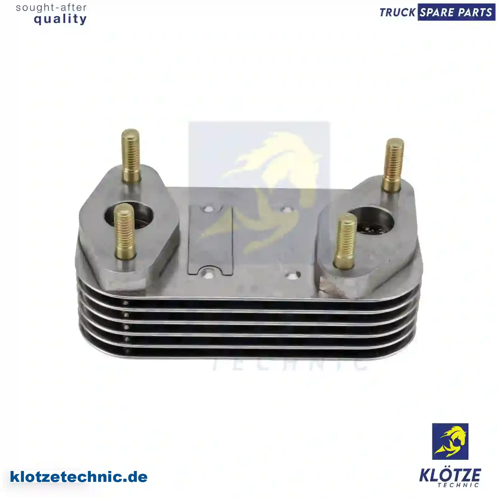 Oil Cooler 3451807165, 3551801165,, 3451807165, 3551801165, || Klötze Technic Spare Part | Engine, Accelerator Pedal, Camshaft, Connecting Rod, Crankcase, Crankshaft, Cylinder Head, Engine Suspension Mountings, Exhaust Manifold, Exhaust Gas Recirculation, Filter Kits, Flywheel Housing, General Overhaul Kits, Engine, Intake Manifold, Oil Cleaner, Oil Cooler, Oil Filter, Oil Pump, Oil Sump, Piston & Liner, Sensor & Switch, Timing Case, Turbocharger, Cooling System, Belt Tensioner, Coolant Filter, Coolant Pipe, Corrosion Prevention Agent, Drive, Expansion Tank, Fan, Intercooler, Monitors & Gauges, Radiator, Thermostat, V-Belt / Timing belt, Water Pump, Fuel System, Electronical Injector Unit, Feed Pump, Fuel Filter, cpl., Fuel Gauge Sender,  Fuel Line, Fuel Pump, Fuel Tank, Injection Line Kit, Injection Pump, Exhaust System, Clutch & Pedal, Gearbox, Propeller Shaft, Axles, Brake System, Hubs & Wheels, Suspension, Leaf Spring, Universal Parts / Accessories, Steering, Electrical System, Cabin