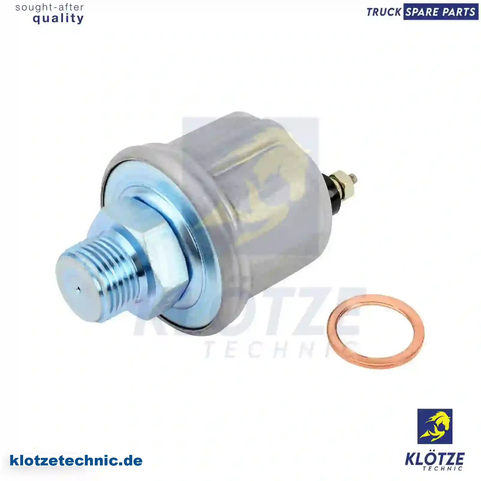 Oil Pressure Sensor 0015428217, 0045424317, 6845427117, 0015428217, 0045424317, 6845427117 || Klötze Technic Spare Part | Engine, Accelerator Pedal, Camshaft, Connecting Rod, Crankcase, Crankshaft, Cylinder Head, Engine Suspension Mountings, Exhaust Manifold, Exhaust Gas Recirculation, Filter Kits, Flywheel Housing, General Overhaul Kits, Engine, Intake Manifold, Oil Cleaner, Oil Cooler, Oil Filter, Oil Pump, Oil Sump, Piston & Liner, Sensor & Switch, Timing Case, Turbocharger, Cooling System, Belt Tensioner, Coolant Filter, Coolant Pipe, Corrosion Prevention Agent, Drive, Expansion Tank, Fan, Intercooler, Monitors & Gauges, Radiator, Thermostat, V-Belt / Timing belt, Water Pump, Fuel System, Electronical Injector Unit, Feed Pump, Fuel Filter, cpl., Fuel Gauge Sender,  Fuel Line, Fuel Pump, Fuel Tank, Injection Line Kit, Injection Pump, Exhaust System, Clutch & Pedal, Gearbox, Propeller Shaft, Axles, Brake System, Hubs & Wheels, Suspension, Leaf Spring, Universal Parts / Accessories, Steering, Electrical System, Cabin