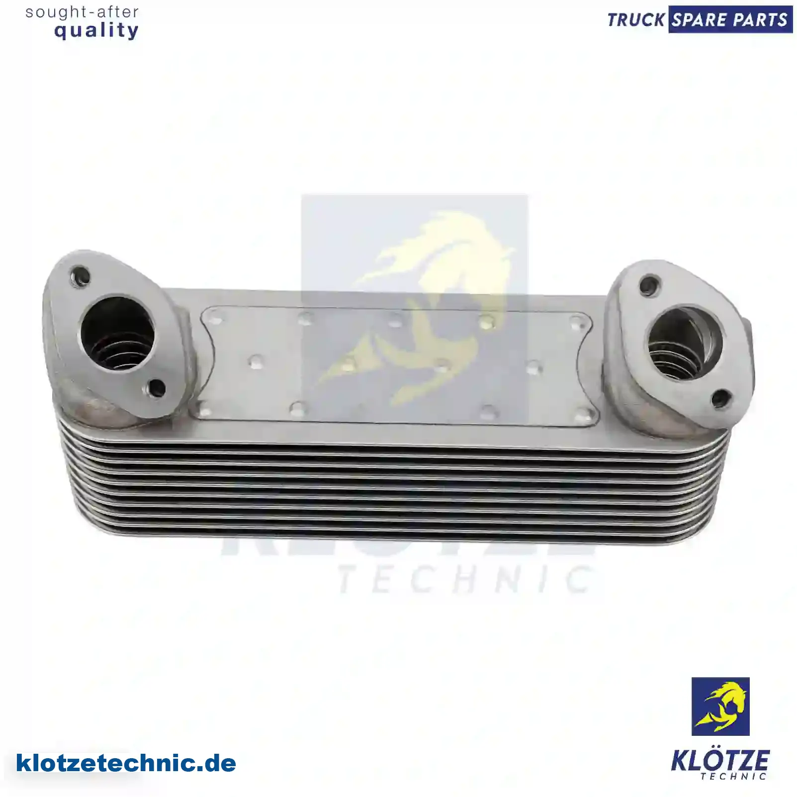 MERCEDES  Oil Cooler 51056010148, 0001886401, 0001887601, 0001888101, 0001888401, 0001888701, 0011881101, 0011881201, 0011883001, 0011883101, 0011883701, 0011886201, 0021881101, 51056010148, 0001886401, 0001887601, 0001888101, 0001888401, 0001888701, 0011881101, 0011881201, 0011883001, 0011883101, 0011883701, 0011886201, 0021881101 || Klötze Technic Spare Part | Engine, Accelerator Pedal, Camshaft, Connecting Rod, Crankcase, Crankshaft, Cylinder Head, Engine Suspension Mountings, Exhaust Manifold, Exhaust Gas Recirculation, Filter Kits, Flywheel Housing, General Overhaul Kits, Engine, Intake Manifold, Oil Cleaner, Oil Cooler, Oil Filter, Oil Pump, Oil Sump, Piston & Liner, Sensor & Switch, Timing Case, Turbocharger, Cooling System, Belt Tensioner, Coolant Filter, Coolant Pipe, Corrosion Prevention Agent, Drive, Expansion Tank, Fan, Intercooler, Monitors & Gauges, Radiator, Thermostat, V-Belt / Timing belt, Water Pump, Fuel System, Electronical Injector Unit, Feed Pump, Fuel Filter, cpl., Fuel Gauge Sender,  Fuel Line, Fuel Pump, Fuel Tank, Injection Line Kit, Injection Pump, Exhaust System, Clutch & Pedal, Gearbox, Propeller Shaft, Axles, Brake System, Hubs & Wheels, Suspension, Leaf Spring, Universal Parts / Accessories, Steering, Electrical System, Cabin