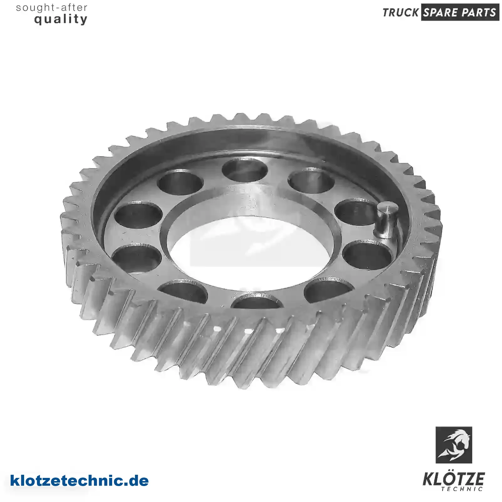 Crankshaft Gear 4030500403, 40305, 4030500403, 40305 || Klötze Technic Spare Part | Engine, Accelerator Pedal, Camshaft, Connecting Rod, Crankcase, Crankshaft, Cylinder Head, Engine Suspension Mountings, Exhaust Manifold, Exhaust Gas Recirculation, Filter Kits, Flywheel Housing, General Overhaul Kits, Engine, Intake Manifold, Oil Cleaner, Oil Cooler, Oil Filter, Oil Pump, Oil Sump, Piston & Liner, Sensor & Switch, Timing Case, Turbocharger, Cooling System, Belt Tensioner, Coolant Filter, Coolant Pipe, Corrosion Prevention Agent, Drive, Expansion Tank, Fan, Intercooler, Monitors & Gauges, Radiator, Thermostat, V-Belt / Timing belt, Water Pump, Fuel System, Electronical Injector Unit, Feed Pump, Fuel Filter, cpl., Fuel Gauge Sender,  Fuel Line, Fuel Pump, Fuel Tank, Injection Line Kit, Injection Pump, Exhaust System, Clutch & Pedal, Gearbox, Propeller Shaft, Axles, Brake System, Hubs & Wheels, Suspension, Leaf Spring, Universal Parts / Accessories, Steering, Electrical System, Cabin