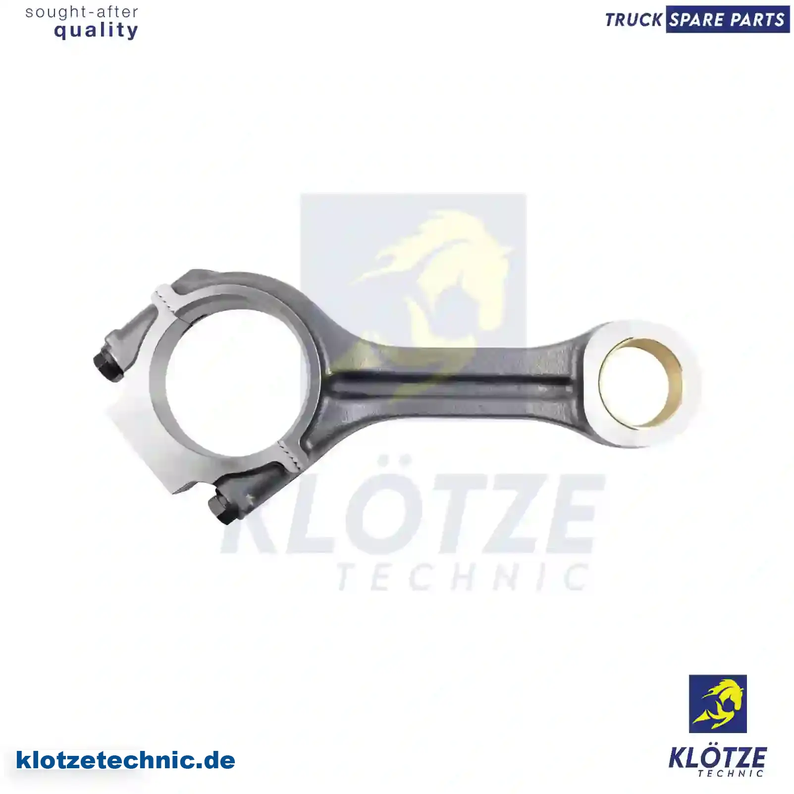 Connecting Rod, Conical Head 4570300120, 4570300420,, 4570300120, 4570300420, || Klötze Technic Spare Part | Engine, Accelerator Pedal, Camshaft, Connecting Rod, Crankcase, Crankshaft, Cylinder Head, Engine Suspension Mountings, Exhaust Manifold, Exhaust Gas Recirculation, Filter Kits, Flywheel Housing, General Overhaul Kits, Engine, Intake Manifold, Oil Cleaner, Oil Cooler, Oil Filter, Oil Pump, Oil Sump, Piston & Liner, Sensor & Switch, Timing Case, Turbocharger, Cooling System, Belt Tensioner, Coolant Filter, Coolant Pipe, Corrosion Prevention Agent, Drive, Expansion Tank, Fan, Intercooler, Monitors & Gauges, Radiator, Thermostat, V-Belt / Timing belt, Water Pump, Fuel System, Electronical Injector Unit, Feed Pump, Fuel Filter, cpl., Fuel Gauge Sender,  Fuel Line, Fuel Pump, Fuel Tank, Injection Line Kit, Injection Pump, Exhaust System, Clutch & Pedal, Gearbox, Propeller Shaft, Axles, Brake System, Hubs & Wheels, Suspension, Leaf Spring, Universal Parts / Accessories, Steering, Electrical System, Cabin