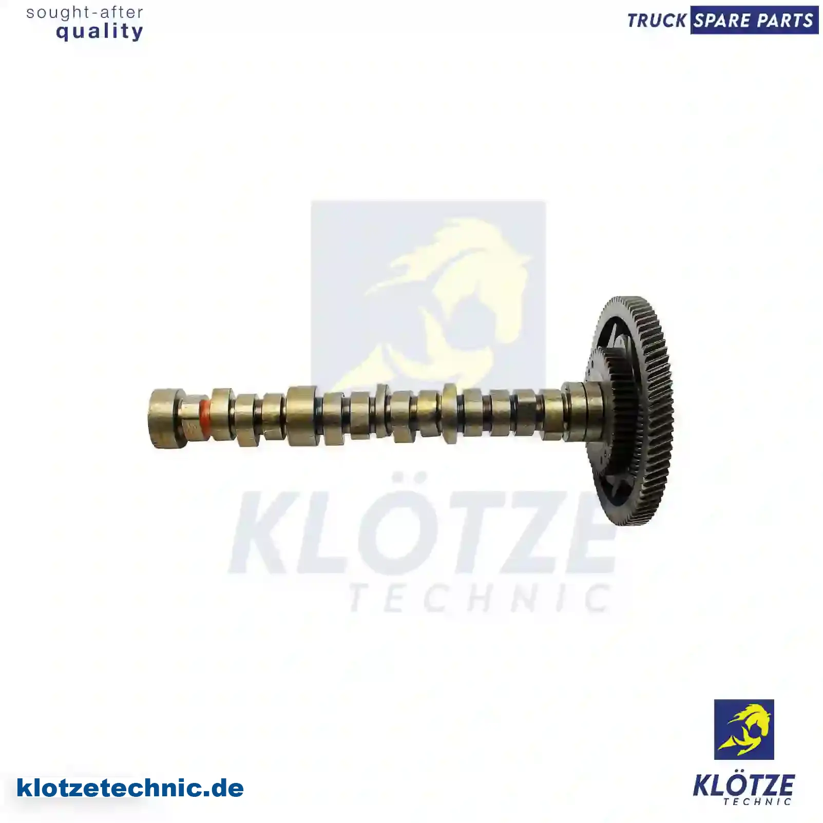 Camshaft 4410500001, 44105, 4410500001, 44105 || Klötze Technic Spare Part | Engine, Accelerator Pedal, Camshaft, Connecting Rod, Crankcase, Crankshaft, Cylinder Head, Engine Suspension Mountings, Exhaust Manifold, Exhaust Gas Recirculation, Filter Kits, Flywheel Housing, General Overhaul Kits, Engine, Intake Manifold, Oil Cleaner, Oil Cooler, Oil Filter, Oil Pump, Oil Sump, Piston & Liner, Sensor & Switch, Timing Case, Turbocharger, Cooling System, Belt Tensioner, Coolant Filter, Coolant Pipe, Corrosion Prevention Agent, Drive, Expansion Tank, Fan, Intercooler, Monitors & Gauges, Radiator, Thermostat, V-Belt / Timing belt, Water Pump, Fuel System, Electronical Injector Unit, Feed Pump, Fuel Filter, cpl., Fuel Gauge Sender,  Fuel Line, Fuel Pump, Fuel Tank, Injection Line Kit, Injection Pump, Exhaust System, Clutch & Pedal, Gearbox, Propeller Shaft, Axles, Brake System, Hubs & Wheels, Suspension, Leaf Spring, Universal Parts / Accessories, Steering, Electrical System, Cabin