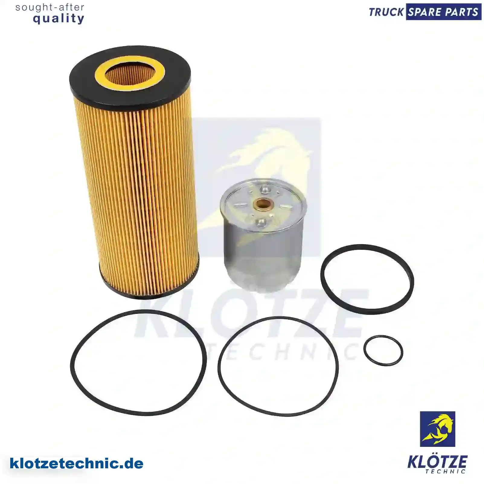 Oil Filter Kit, For Biodiesel-Engines 5411800109, 5411840525, 7424993650, ZG01750-0008, 5411800109, 5411840525, 7424993650, ZG01750-0008 || Klötze Technic Spare Part | Engine, Accelerator Pedal, Camshaft, Connecting Rod, Crankcase, Crankshaft, Cylinder Head, Engine Suspension Mountings, Exhaust Manifold, Exhaust Gas Recirculation, Filter Kits, Flywheel Housing, General Overhaul Kits, Engine, Intake Manifold, Oil Cleaner, Oil Cooler, Oil Filter, Oil Pump, Oil Sump, Piston & Liner, Sensor & Switch, Timing Case, Turbocharger, Cooling System, Belt Tensioner, Coolant Filter, Coolant Pipe, Corrosion Prevention Agent, Drive, Expansion Tank, Fan, Intercooler, Monitors & Gauges, Radiator, Thermostat, V-Belt / Timing belt, Water Pump, Fuel System, Electronical Injector Unit, Feed Pump, Fuel Filter, cpl., Fuel Gauge Sender,  Fuel Line, Fuel Pump, Fuel Tank, Injection Line Kit, Injection Pump, Exhaust System, Clutch & Pedal, Gearbox, Propeller Shaft, Axles, Brake System, Hubs & Wheels, Suspension, Leaf Spring, Universal Parts / Accessories, Steering, Electrical System, Cabin