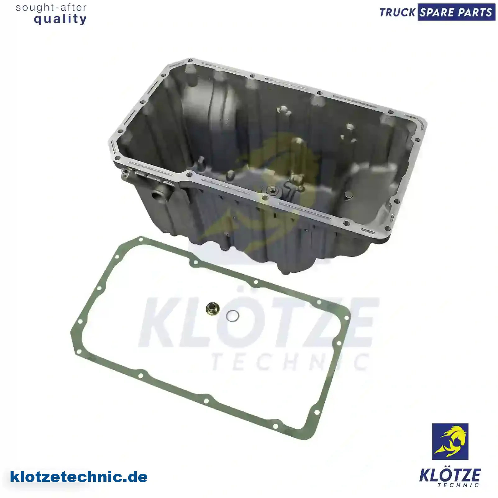 Oil Sump, Aluminium, With Gasket 5410100313, 54101, 5410100313, 54101 || Klötze Technic Spare Part | Engine, Accelerator Pedal, Camshaft, Connecting Rod, Crankcase, Crankshaft, Cylinder Head, Engine Suspension Mountings, Exhaust Manifold, Exhaust Gas Recirculation, Filter Kits, Flywheel Housing, General Overhaul Kits, Engine, Intake Manifold, Oil Cleaner, Oil Cooler, Oil Filter, Oil Pump, Oil Sump, Piston & Liner, Sensor & Switch, Timing Case, Turbocharger, Cooling System, Belt Tensioner, Coolant Filter, Coolant Pipe, Corrosion Prevention Agent, Drive, Expansion Tank, Fan, Intercooler, Monitors & Gauges, Radiator, Thermostat, V-Belt / Timing belt, Water Pump, Fuel System, Electronical Injector Unit, Feed Pump, Fuel Filter, cpl., Fuel Gauge Sender,  Fuel Line, Fuel Pump, Fuel Tank, Injection Line Kit, Injection Pump, Exhaust System, Clutch & Pedal, Gearbox, Propeller Shaft, Axles, Brake System, Hubs & Wheels, Suspension, Leaf Spring, Universal Parts / Accessories, Steering, Electrical System, Cabin