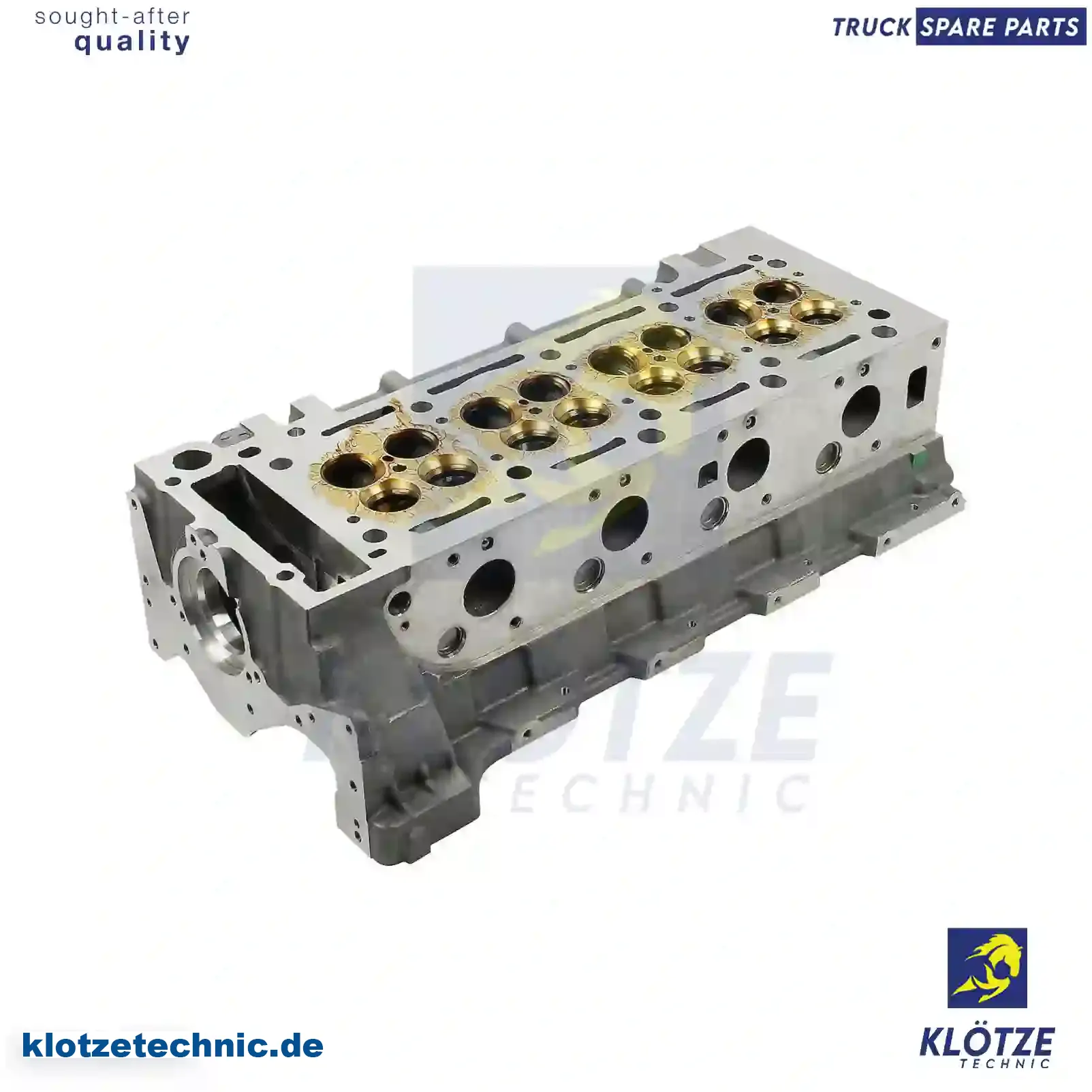 Cylinder Head, Without Valves 6110105420, 6110105420 || Klötze Technic Spare Part | Engine, Accelerator Pedal, Camshaft, Connecting Rod, Crankcase, Crankshaft, Cylinder Head, Engine Suspension Mountings, Exhaust Manifold, Exhaust Gas Recirculation, Filter Kits, Flywheel Housing, General Overhaul Kits, Engine, Intake Manifold, Oil Cleaner, Oil Cooler, Oil Filter, Oil Pump, Oil Sump, Piston & Liner, Sensor & Switch, Timing Case, Turbocharger, Cooling System, Belt Tensioner, Coolant Filter, Coolant Pipe, Corrosion Prevention Agent, Drive, Expansion Tank, Fan, Intercooler, Monitors & Gauges, Radiator, Thermostat, V-Belt / Timing belt, Water Pump, Fuel System, Electronical Injector Unit, Feed Pump, Fuel Filter, cpl., Fuel Gauge Sender,  Fuel Line, Fuel Pump, Fuel Tank, Injection Line Kit, Injection Pump, Exhaust System, Clutch & Pedal, Gearbox, Propeller Shaft, Axles, Brake System, Hubs & Wheels, Suspension, Leaf Spring, Universal Parts / Accessories, Steering, Electrical System, Cabin