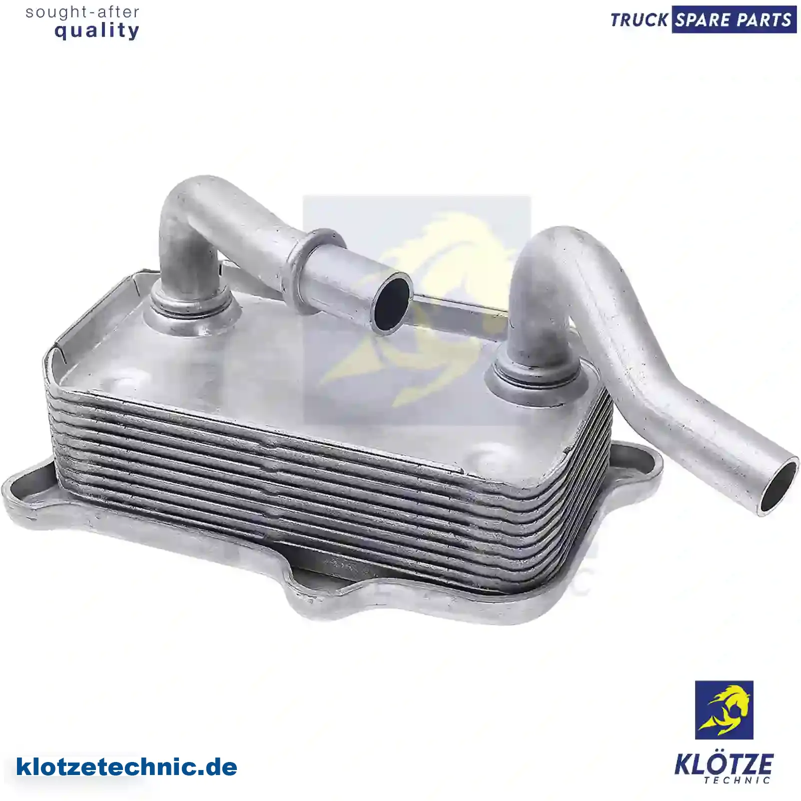 Oil Cooler, With Filter Housing 1121800311, 1121800311 || Klötze Technic Spare Part | Engine, Accelerator Pedal, Camshaft, Connecting Rod, Crankcase, Crankshaft, Cylinder Head, Engine Suspension Mountings, Exhaust Manifold, Exhaust Gas Recirculation, Filter Kits, Flywheel Housing, General Overhaul Kits, Engine, Intake Manifold, Oil Cleaner, Oil Cooler, Oil Filter, Oil Pump, Oil Sump, Piston & Liner, Sensor & Switch, Timing Case, Turbocharger, Cooling System, Belt Tensioner, Coolant Filter, Coolant Pipe, Corrosion Prevention Agent, Drive, Expansion Tank, Fan, Intercooler, Monitors & Gauges, Radiator, Thermostat, V-Belt / Timing belt, Water Pump, Fuel System, Electronical Injector Unit, Feed Pump, Fuel Filter, cpl., Fuel Gauge Sender,  Fuel Line, Fuel Pump, Fuel Tank, Injection Line Kit, Injection Pump, Exhaust System, Clutch & Pedal, Gearbox, Propeller Shaft, Axles, Brake System, Hubs & Wheels, Suspension, Leaf Spring, Universal Parts / Accessories, Steering, Electrical System, Cabin