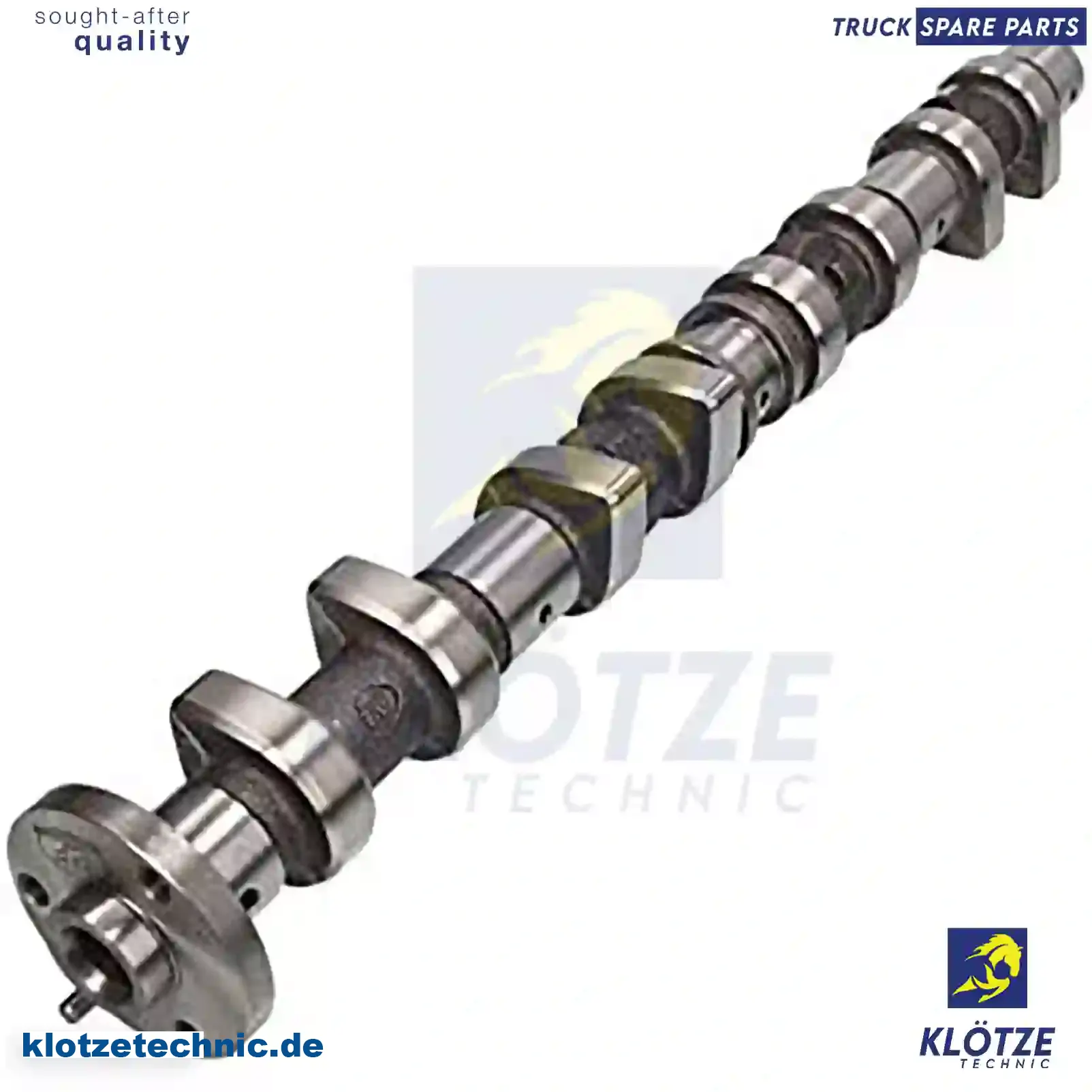 Camshaft 6110500101, 61105, 6110500101, 61105 || Klötze Technic Spare Part | Engine, Accelerator Pedal, Camshaft, Connecting Rod, Crankcase, Crankshaft, Cylinder Head, Engine Suspension Mountings, Exhaust Manifold, Exhaust Gas Recirculation, Filter Kits, Flywheel Housing, General Overhaul Kits, Engine, Intake Manifold, Oil Cleaner, Oil Cooler, Oil Filter, Oil Pump, Oil Sump, Piston & Liner, Sensor & Switch, Timing Case, Turbocharger, Cooling System, Belt Tensioner, Coolant Filter, Coolant Pipe, Corrosion Prevention Agent, Drive, Expansion Tank, Fan, Intercooler, Monitors & Gauges, Radiator, Thermostat, V-Belt / Timing belt, Water Pump, Fuel System, Electronical Injector Unit, Feed Pump, Fuel Filter, cpl., Fuel Gauge Sender,  Fuel Line, Fuel Pump, Fuel Tank, Injection Line Kit, Injection Pump, Exhaust System, Clutch & Pedal, Gearbox, Propeller Shaft, Axles, Brake System, Hubs & Wheels, Suspension, Leaf Spring, Universal Parts / Accessories, Steering, Electrical System, Cabin