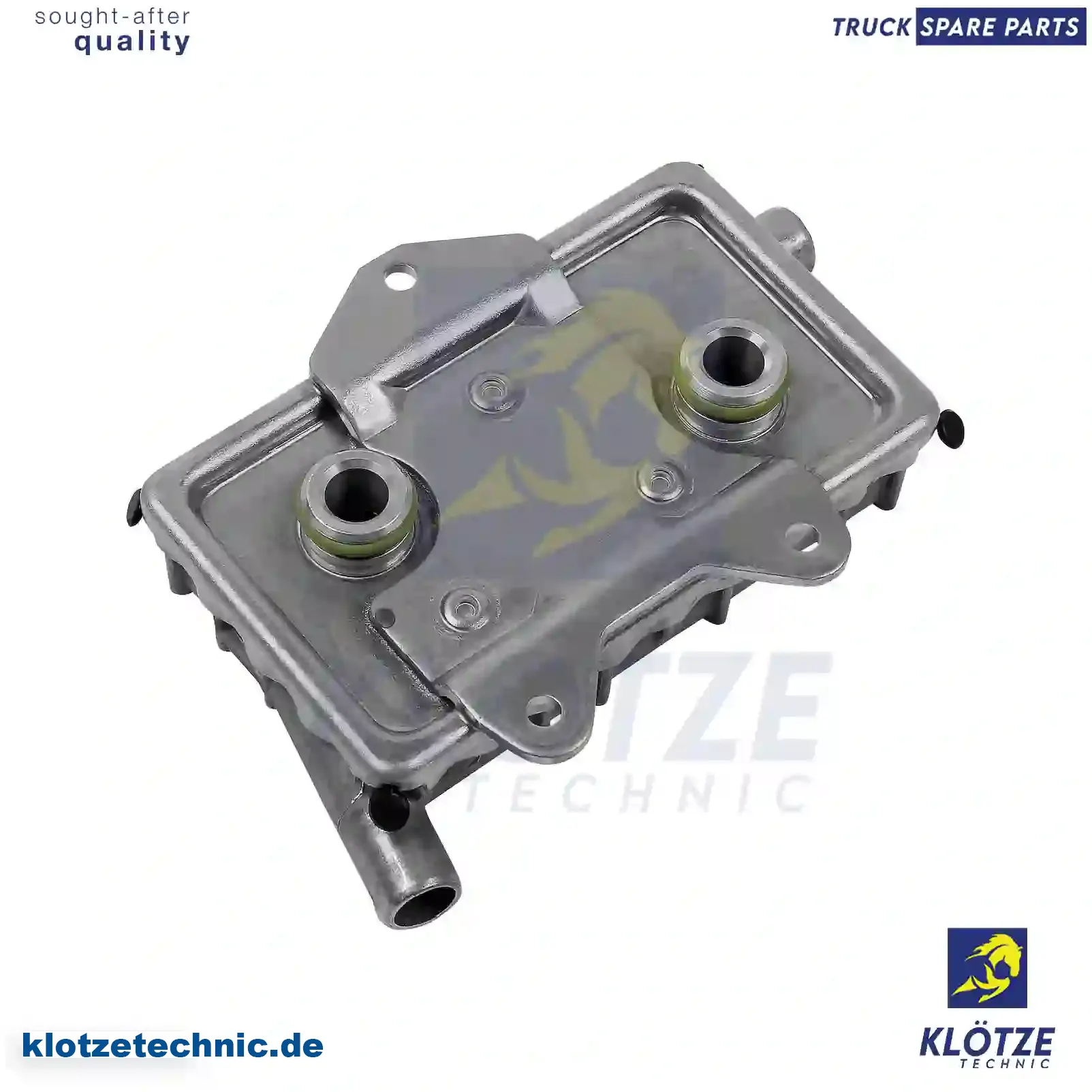 Oil Cooler 6011800065, 6011800065 || Klötze Technic Spare Part | Engine, Accelerator Pedal, Camshaft, Connecting Rod, Crankcase, Crankshaft, Cylinder Head, Engine Suspension Mountings, Exhaust Manifold, Exhaust Gas Recirculation, Filter Kits, Flywheel Housing, General Overhaul Kits, Engine, Intake Manifold, Oil Cleaner, Oil Cooler, Oil Filter, Oil Pump, Oil Sump, Piston & Liner, Sensor & Switch, Timing Case, Turbocharger, Cooling System, Belt Tensioner, Coolant Filter, Coolant Pipe, Corrosion Prevention Agent, Drive, Expansion Tank, Fan, Intercooler, Monitors & Gauges, Radiator, Thermostat, V-Belt / Timing belt, Water Pump, Fuel System, Electronical Injector Unit, Feed Pump, Fuel Filter, cpl., Fuel Gauge Sender,  Fuel Line, Fuel Pump, Fuel Tank, Injection Line Kit, Injection Pump, Exhaust System, Clutch & Pedal, Gearbox, Propeller Shaft, Axles, Brake System, Hubs & Wheels, Suspension, Leaf Spring, Universal Parts / Accessories, Steering, Electrical System, Cabin