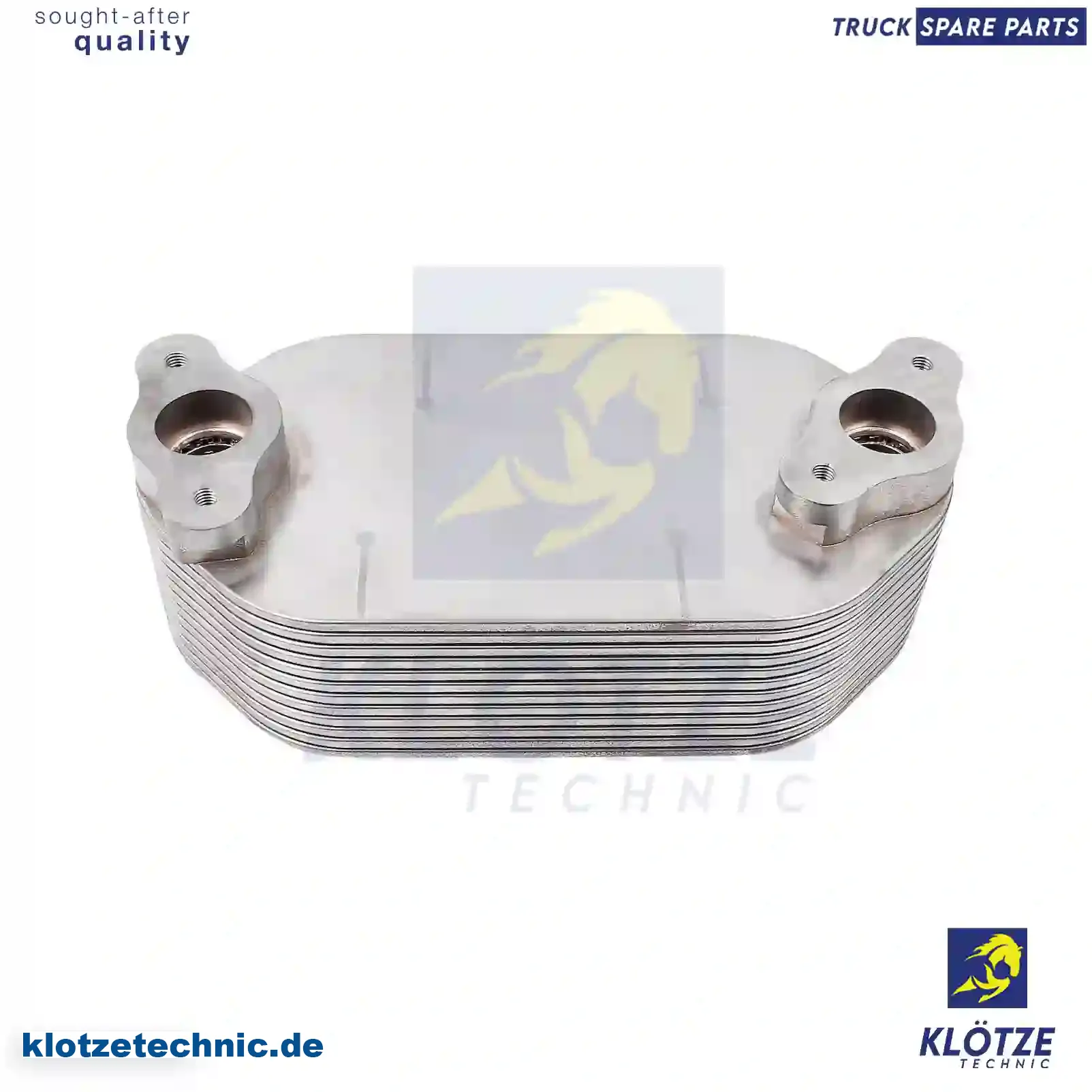 Oil Cooler 4701801065, 47018, 4701801065, 47018 || Klötze Technic Spare Part | Engine, Accelerator Pedal, Camshaft, Connecting Rod, Crankcase, Crankshaft, Cylinder Head, Engine Suspension Mountings, Exhaust Manifold, Exhaust Gas Recirculation, Filter Kits, Flywheel Housing, General Overhaul Kits, Engine, Intake Manifold, Oil Cleaner, Oil Cooler, Oil Filter, Oil Pump, Oil Sump, Piston & Liner, Sensor & Switch, Timing Case, Turbocharger, Cooling System, Belt Tensioner, Coolant Filter, Coolant Pipe, Corrosion Prevention Agent, Drive, Expansion Tank, Fan, Intercooler, Monitors & Gauges, Radiator, Thermostat, V-Belt / Timing belt, Water Pump, Fuel System, Electronical Injector Unit, Feed Pump, Fuel Filter, cpl., Fuel Gauge Sender,  Fuel Line, Fuel Pump, Fuel Tank, Injection Line Kit, Injection Pump, Exhaust System, Clutch & Pedal, Gearbox, Propeller Shaft, Axles, Brake System, Hubs & Wheels, Suspension, Leaf Spring, Universal Parts / Accessories, Steering, Electrical System, Cabin