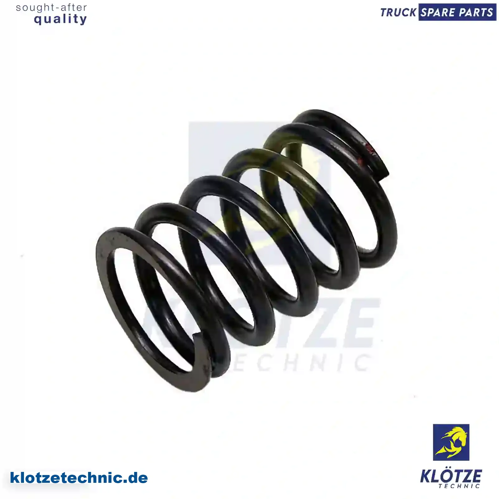 Valve Spring, Outer 51041020065, 51041020070, 51041020079, 51041020082, 51041020149, 4030530020, 4030530120, 4030530320, 4030530820, 51041020065, 51041020070, 51041020079, 51041020082, 51041020149, 4030530020, 4030530120, 4030530320, 4030530820 || Klötze Technic Spare Part | Engine, Accelerator Pedal, Camshaft, Connecting Rod, Crankcase, Crankshaft, Cylinder Head, Engine Suspension Mountings, Exhaust Manifold, Exhaust Gas Recirculation, Filter Kits, Flywheel Housing, General Overhaul Kits, Engine, Intake Manifold, Oil Cleaner, Oil Cooler, Oil Filter, Oil Pump, Oil Sump, Piston & Liner, Sensor & Switch, Timing Case, Turbocharger, Cooling System, Belt Tensioner, Coolant Filter, Coolant Pipe, Corrosion Prevention Agent, Drive, Expansion Tank, Fan, Intercooler, Monitors & Gauges, Radiator, Thermostat, V-Belt / Timing belt, Water Pump, Fuel System, Electronical Injector Unit, Feed Pump, Fuel Filter, cpl., Fuel Gauge Sender,  Fuel Line, Fuel Pump, Fuel Tank, Injection Line Kit, Injection Pump, Exhaust System, Clutch & Pedal, Gearbox, Propeller Shaft, Axles, Brake System, Hubs & Wheels, Suspension, Leaf Spring, Universal Parts / Accessories, Steering, Electrical System, Cabin