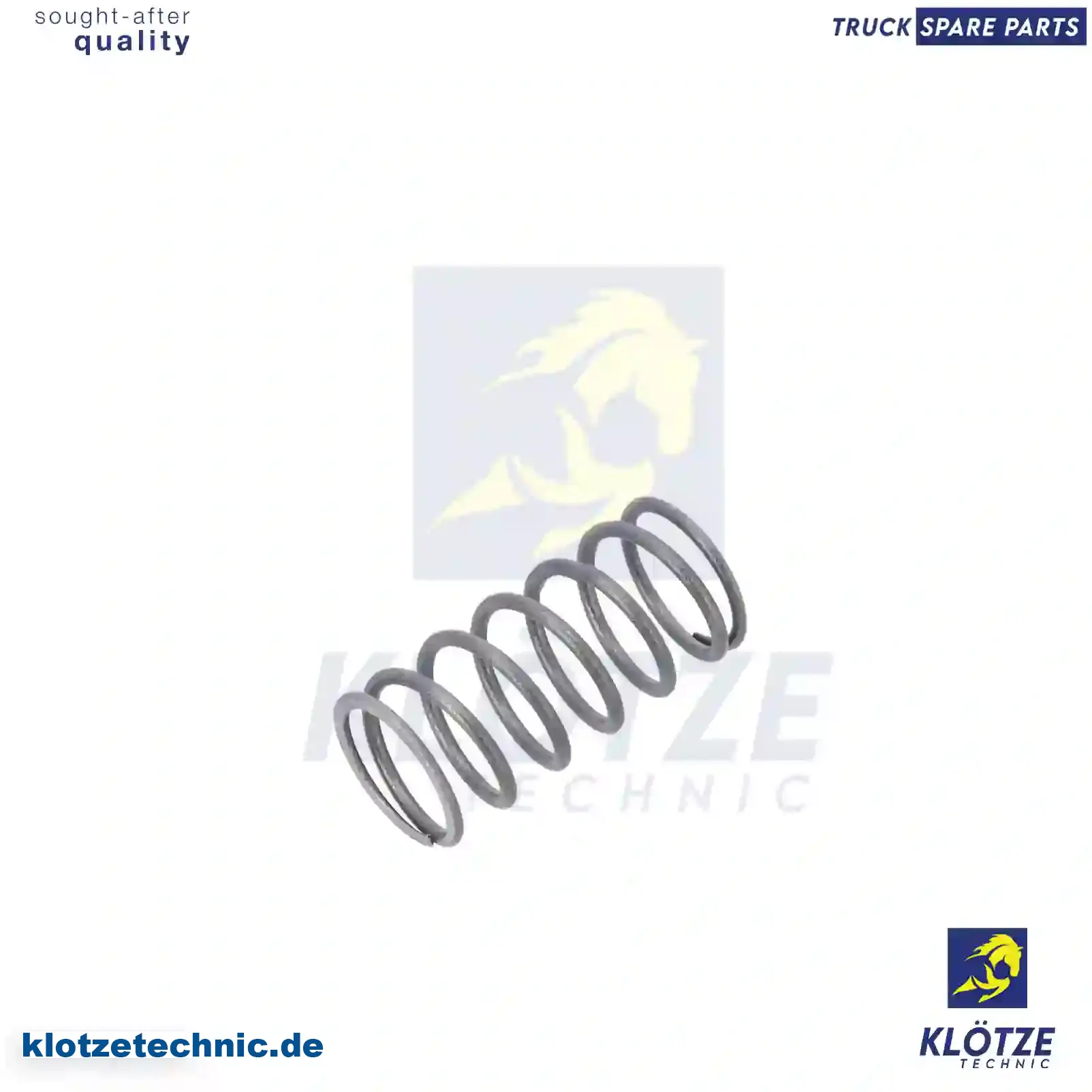 Valve Spring, Constant Throttle 4429935101, ,, 4429935101, , || Klötze Technic Spare Part | Engine, Accelerator Pedal, Camshaft, Connecting Rod, Crankcase, Crankshaft, Cylinder Head, Engine Suspension Mountings, Exhaust Manifold, Exhaust Gas Recirculation, Filter Kits, Flywheel Housing, General Overhaul Kits, Engine, Intake Manifold, Oil Cleaner, Oil Cooler, Oil Filter, Oil Pump, Oil Sump, Piston & Liner, Sensor & Switch, Timing Case, Turbocharger, Cooling System, Belt Tensioner, Coolant Filter, Coolant Pipe, Corrosion Prevention Agent, Drive, Expansion Tank, Fan, Intercooler, Monitors & Gauges, Radiator, Thermostat, V-Belt / Timing belt, Water Pump, Fuel System, Electronical Injector Unit, Feed Pump, Fuel Filter, cpl., Fuel Gauge Sender,  Fuel Line, Fuel Pump, Fuel Tank, Injection Line Kit, Injection Pump, Exhaust System, Clutch & Pedal, Gearbox, Propeller Shaft, Axles, Brake System, Hubs & Wheels, Suspension, Leaf Spring, Universal Parts / Accessories, Steering, Electrical System, Cabin