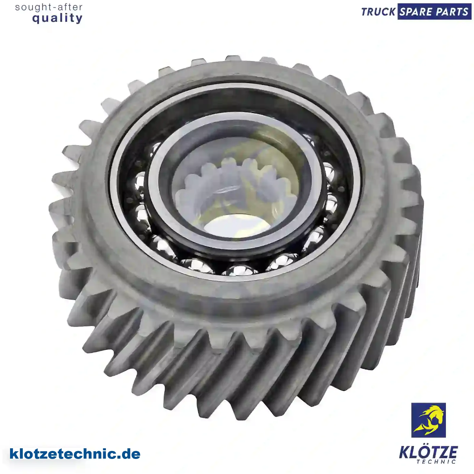 Gear, Complete With Bearing 478959, 478959 || Klötze Technic Spare Part | Engine, Accelerator Pedal, Camshaft, Connecting Rod, Crankcase, Crankshaft, Cylinder Head, Engine Suspension Mountings, Exhaust Manifold, Exhaust Gas Recirculation, Filter Kits, Flywheel Housing, General Overhaul Kits, Engine, Intake Manifold, Oil Cleaner, Oil Cooler, Oil Filter, Oil Pump, Oil Sump, Piston & Liner, Sensor & Switch, Timing Case, Turbocharger, Cooling System, Belt Tensioner, Coolant Filter, Coolant Pipe, Corrosion Prevention Agent, Drive, Expansion Tank, Fan, Intercooler, Monitors & Gauges, Radiator, Thermostat, V-Belt / Timing belt, Water Pump, Fuel System, Electronical Injector Unit, Feed Pump, Fuel Filter, cpl., Fuel Gauge Sender,  Fuel Line, Fuel Pump, Fuel Tank, Injection Line Kit, Injection Pump, Exhaust System, Clutch & Pedal, Gearbox, Propeller Shaft, Axles, Brake System, Hubs & Wheels, Suspension, Leaf Spring, Universal Parts / Accessories, Steering, Electrical System, Cabin