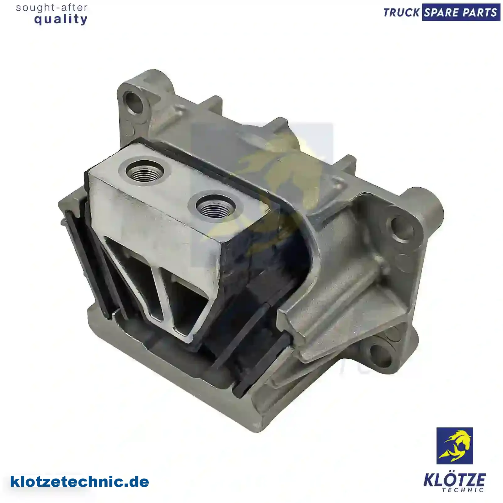 Engine Mounting 9412411513, 9412414513, 9412415513, 9412417513,, 9412411513, 9412414513, 9412415513, 9412417513, || Klötze Technic Spare Part | Engine, Accelerator Pedal, Camshaft, Connecting Rod, Crankcase, Crankshaft, Cylinder Head, Engine Suspension Mountings, Exhaust Manifold, Exhaust Gas Recirculation, Filter Kits, Flywheel Housing, General Overhaul Kits, Engine, Intake Manifold, Oil Cleaner, Oil Cooler, Oil Filter, Oil Pump, Oil Sump, Piston & Liner, Sensor & Switch, Timing Case, Turbocharger, Cooling System, Belt Tensioner, Coolant Filter, Coolant Pipe, Corrosion Prevention Agent, Drive, Expansion Tank, Fan, Intercooler, Monitors & Gauges, Radiator, Thermostat, V-Belt / Timing belt, Water Pump, Fuel System, Electronical Injector Unit, Feed Pump, Fuel Filter, cpl., Fuel Gauge Sender,  Fuel Line, Fuel Pump, Fuel Tank, Injection Line Kit, Injection Pump, Exhaust System, Clutch & Pedal, Gearbox, Propeller Shaft, Axles, Brake System, Hubs & Wheels, Suspension, Leaf Spring, Universal Parts / Accessories, Steering, Electrical System, Cabin