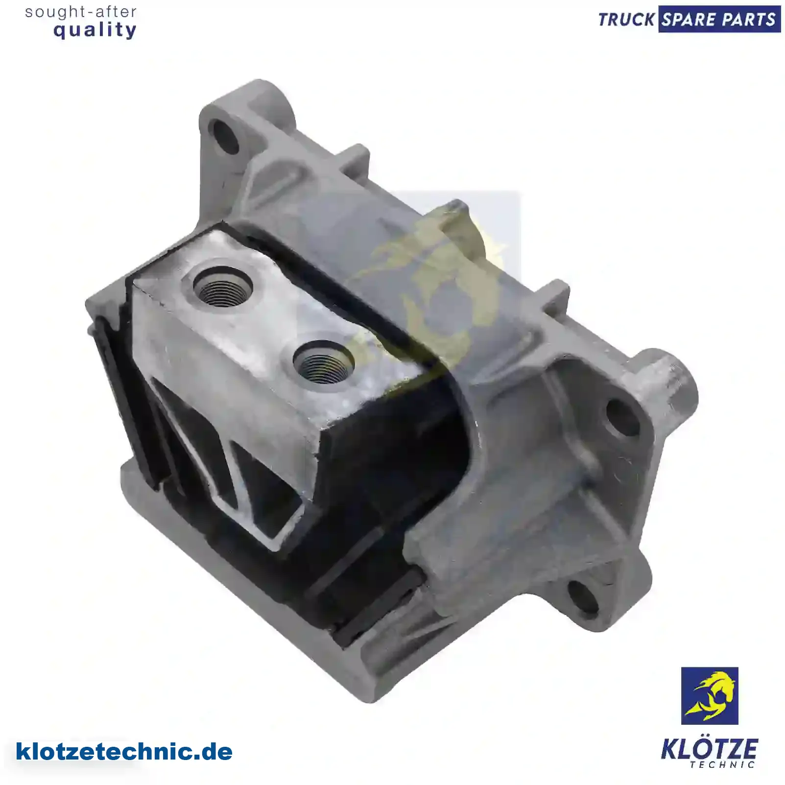 Engine Mounting 9412411313, 9412414313, 9412415313, 9412417313, ,, 9412411313, 9412414313, 9412415313, 9412417313, , || Klötze Technic Spare Part | Engine, Accelerator Pedal, Camshaft, Connecting Rod, Crankcase, Crankshaft, Cylinder Head, Engine Suspension Mountings, Exhaust Manifold, Exhaust Gas Recirculation, Filter Kits, Flywheel Housing, General Overhaul Kits, Engine, Intake Manifold, Oil Cleaner, Oil Cooler, Oil Filter, Oil Pump, Oil Sump, Piston & Liner, Sensor & Switch, Timing Case, Turbocharger, Cooling System, Belt Tensioner, Coolant Filter, Coolant Pipe, Corrosion Prevention Agent, Drive, Expansion Tank, Fan, Intercooler, Monitors & Gauges, Radiator, Thermostat, V-Belt / Timing belt, Water Pump, Fuel System, Electronical Injector Unit, Feed Pump, Fuel Filter, cpl., Fuel Gauge Sender,  Fuel Line, Fuel Pump, Fuel Tank, Injection Line Kit, Injection Pump, Exhaust System, Clutch & Pedal, Gearbox, Propeller Shaft, Axles, Brake System, Hubs & Wheels, Suspension, Leaf Spring, Universal Parts / Accessories, Steering, Electrical System, Cabin