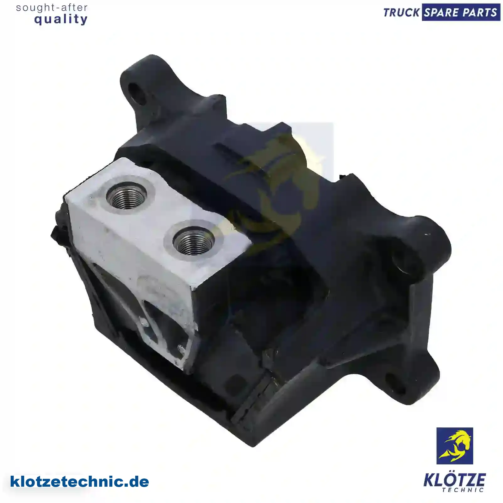 Engine Mounting 9412418213, , , ,, 9412418213, , , , || Klötze Technic Spare Part | Engine, Accelerator Pedal, Camshaft, Connecting Rod, Crankcase, Crankshaft, Cylinder Head, Engine Suspension Mountings, Exhaust Manifold, Exhaust Gas Recirculation, Filter Kits, Flywheel Housing, General Overhaul Kits, Engine, Intake Manifold, Oil Cleaner, Oil Cooler, Oil Filter, Oil Pump, Oil Sump, Piston & Liner, Sensor & Switch, Timing Case, Turbocharger, Cooling System, Belt Tensioner, Coolant Filter, Coolant Pipe, Corrosion Prevention Agent, Drive, Expansion Tank, Fan, Intercooler, Monitors & Gauges, Radiator, Thermostat, V-Belt / Timing belt, Water Pump, Fuel System, Electronical Injector Unit, Feed Pump, Fuel Filter, cpl., Fuel Gauge Sender,  Fuel Line, Fuel Pump, Fuel Tank, Injection Line Kit, Injection Pump, Exhaust System, Clutch & Pedal, Gearbox, Propeller Shaft, Axles, Brake System, Hubs & Wheels, Suspension, Leaf Spring, Universal Parts / Accessories, Steering, Electrical System, Cabin