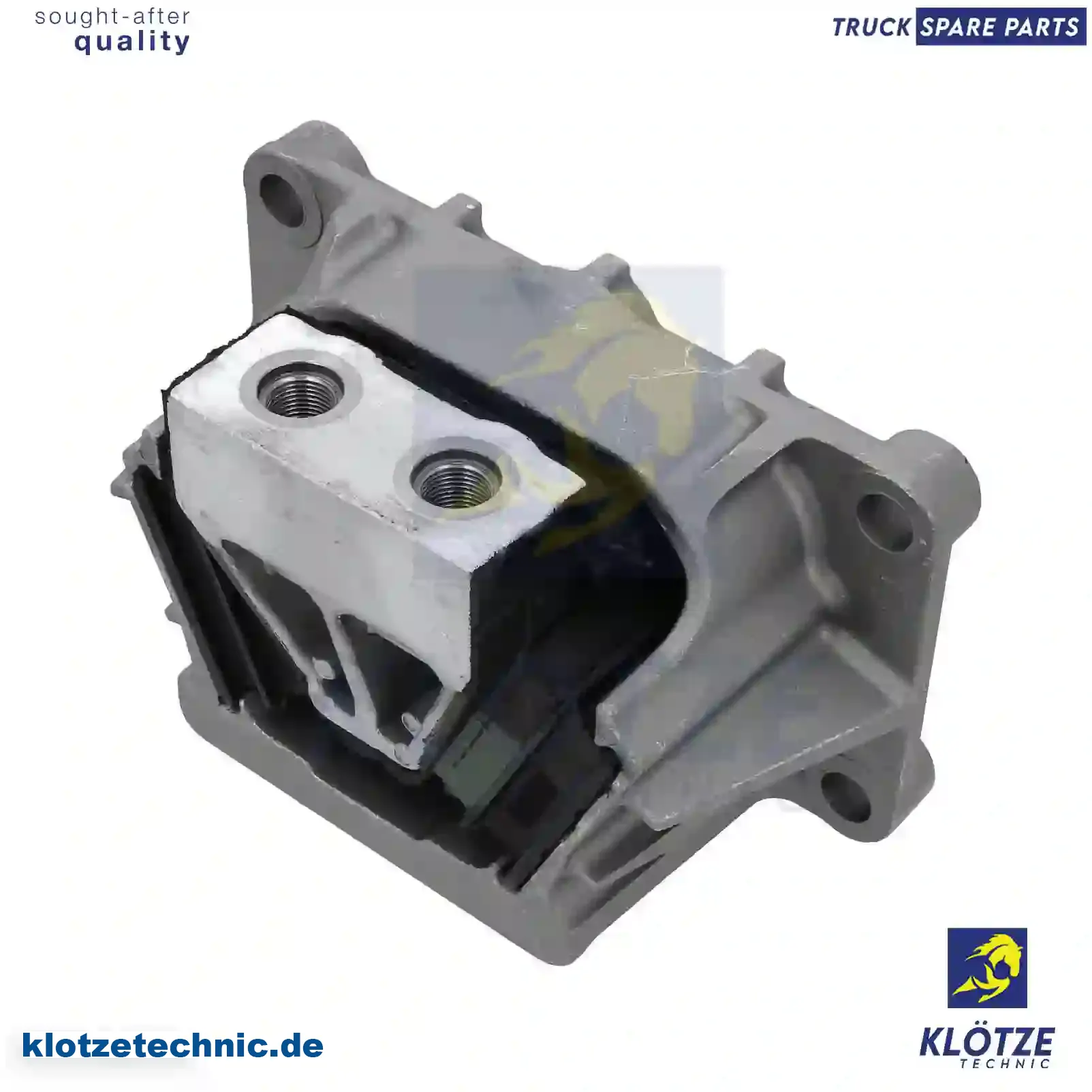 Engine Mounting 9412416713, , , ,, 9412416713, , , , || Klötze Technic Spare Part | Engine, Accelerator Pedal, Camshaft, Connecting Rod, Crankcase, Crankshaft, Cylinder Head, Engine Suspension Mountings, Exhaust Manifold, Exhaust Gas Recirculation, Filter Kits, Flywheel Housing, General Overhaul Kits, Engine, Intake Manifold, Oil Cleaner, Oil Cooler, Oil Filter, Oil Pump, Oil Sump, Piston & Liner, Sensor & Switch, Timing Case, Turbocharger, Cooling System, Belt Tensioner, Coolant Filter, Coolant Pipe, Corrosion Prevention Agent, Drive, Expansion Tank, Fan, Intercooler, Monitors & Gauges, Radiator, Thermostat, V-Belt / Timing belt, Water Pump, Fuel System, Electronical Injector Unit, Feed Pump, Fuel Filter, cpl., Fuel Gauge Sender,  Fuel Line, Fuel Pump, Fuel Tank, Injection Line Kit, Injection Pump, Exhaust System, Clutch & Pedal, Gearbox, Propeller Shaft, Axles, Brake System, Hubs & Wheels, Suspension, Leaf Spring, Universal Parts / Accessories, Steering, Electrical System, Cabin