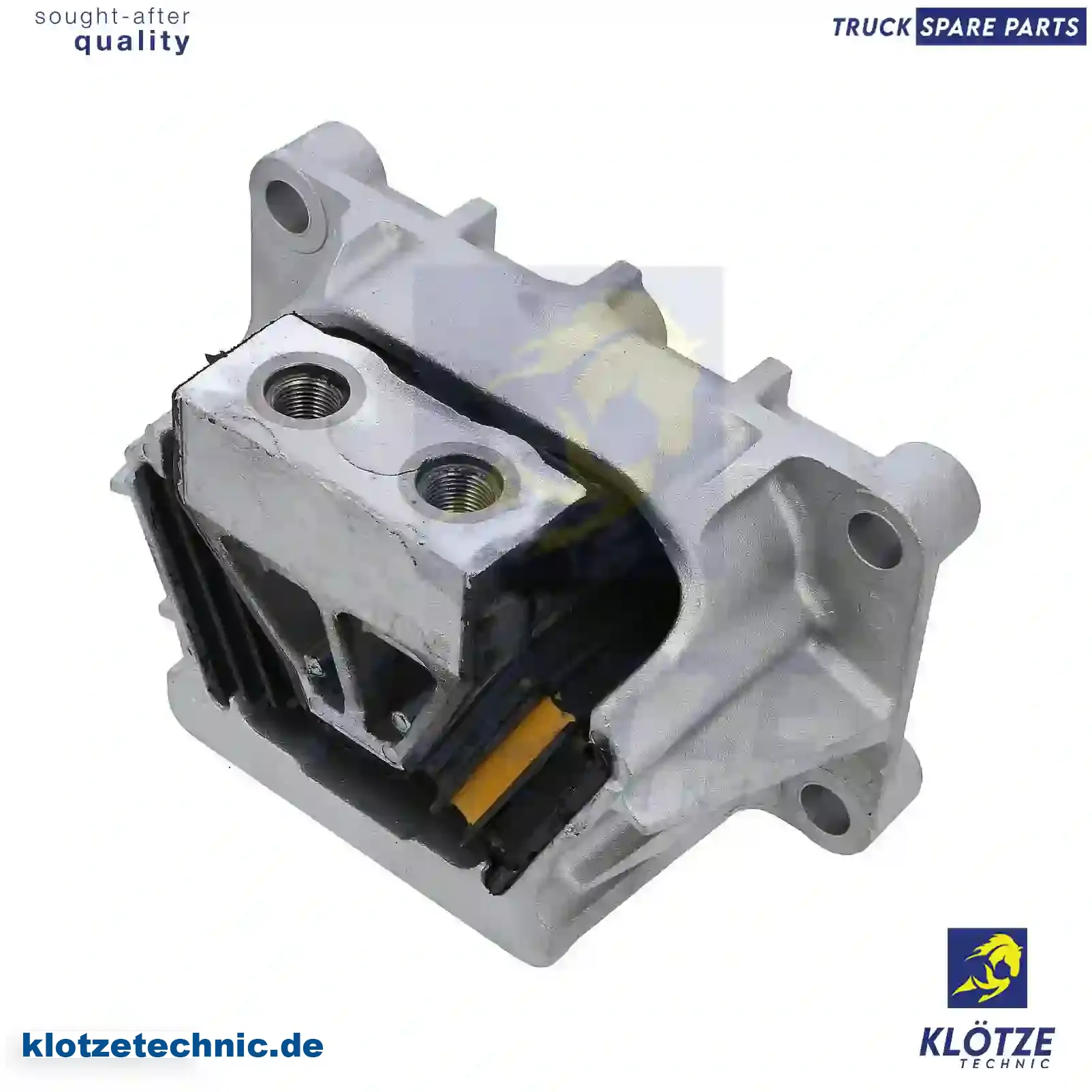 Engine Mounting 6282400917, 6282402317, 6282402417, 6282402517, 6282400917, 6282402317, 6282402417, 6282402517 || Klötze Technic Spare Part | Engine, Accelerator Pedal, Camshaft, Connecting Rod, Crankcase, Crankshaft, Cylinder Head, Engine Suspension Mountings, Exhaust Manifold, Exhaust Gas Recirculation, Filter Kits, Flywheel Housing, General Overhaul Kits, Engine, Intake Manifold, Oil Cleaner, Oil Cooler, Oil Filter, Oil Pump, Oil Sump, Piston & Liner, Sensor & Switch, Timing Case, Turbocharger, Cooling System, Belt Tensioner, Coolant Filter, Coolant Pipe, Corrosion Prevention Agent, Drive, Expansion Tank, Fan, Intercooler, Monitors & Gauges, Radiator, Thermostat, V-Belt / Timing belt, Water Pump, Fuel System, Electronical Injector Unit, Feed Pump, Fuel Filter, cpl., Fuel Gauge Sender,  Fuel Line, Fuel Pump, Fuel Tank, Injection Line Kit, Injection Pump, Exhaust System, Clutch & Pedal, Gearbox, Propeller Shaft, Axles, Brake System, Hubs & Wheels, Suspension, Leaf Spring, Universal Parts / Accessories, Steering, Electrical System, Cabin