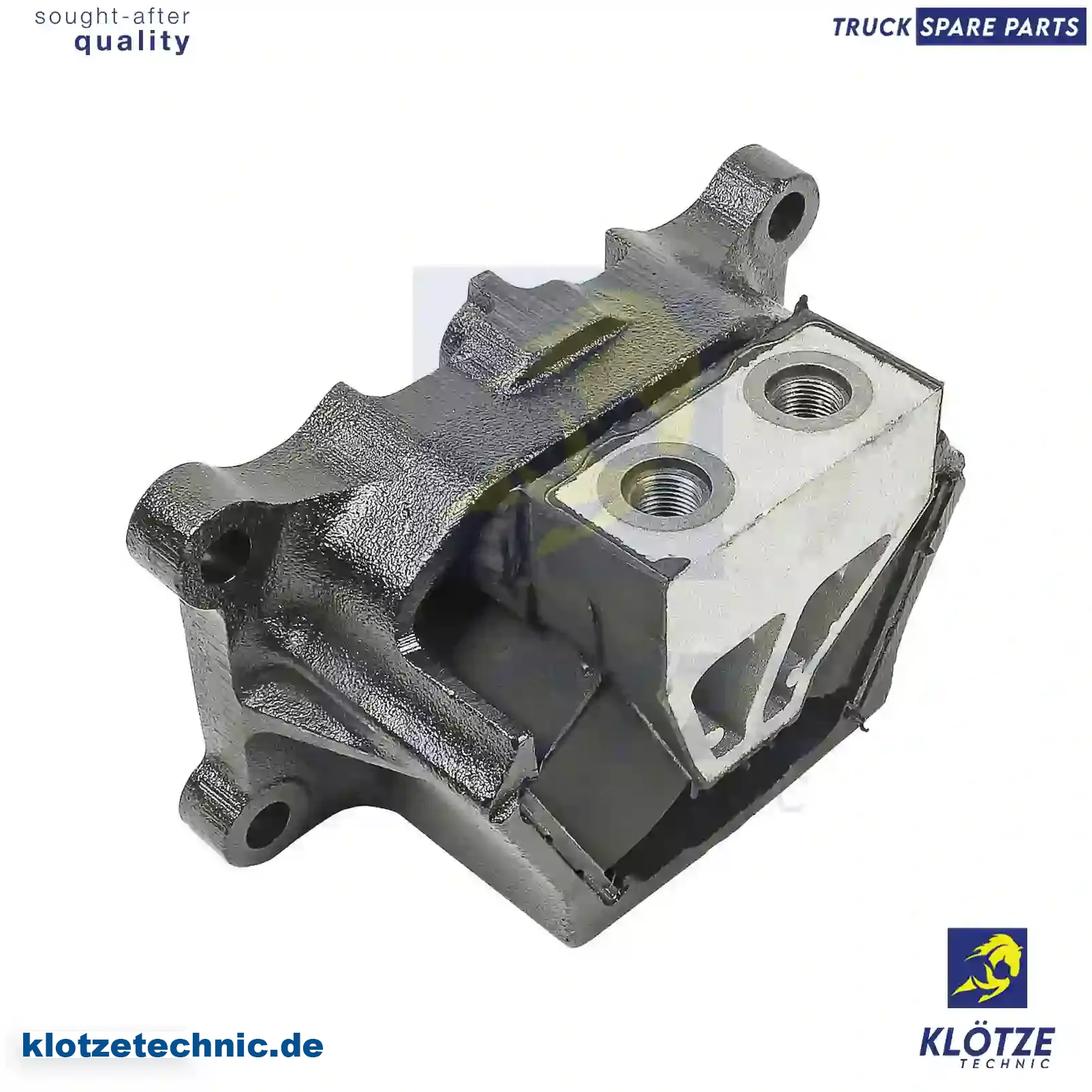 Engine Mounting 9412418413, , , ,, 9412418413, , , , || Klötze Technic Spare Part | Engine, Accelerator Pedal, Camshaft, Connecting Rod, Crankcase, Crankshaft, Cylinder Head, Engine Suspension Mountings, Exhaust Manifold, Exhaust Gas Recirculation, Filter Kits, Flywheel Housing, General Overhaul Kits, Engine, Intake Manifold, Oil Cleaner, Oil Cooler, Oil Filter, Oil Pump, Oil Sump, Piston & Liner, Sensor & Switch, Timing Case, Turbocharger, Cooling System, Belt Tensioner, Coolant Filter, Coolant Pipe, Corrosion Prevention Agent, Drive, Expansion Tank, Fan, Intercooler, Monitors & Gauges, Radiator, Thermostat, V-Belt / Timing belt, Water Pump, Fuel System, Electronical Injector Unit, Feed Pump, Fuel Filter, cpl., Fuel Gauge Sender,  Fuel Line, Fuel Pump, Fuel Tank, Injection Line Kit, Injection Pump, Exhaust System, Clutch & Pedal, Gearbox, Propeller Shaft, Axles, Brake System, Hubs & Wheels, Suspension, Leaf Spring, Universal Parts / Accessories, Steering, Electrical System, Cabin