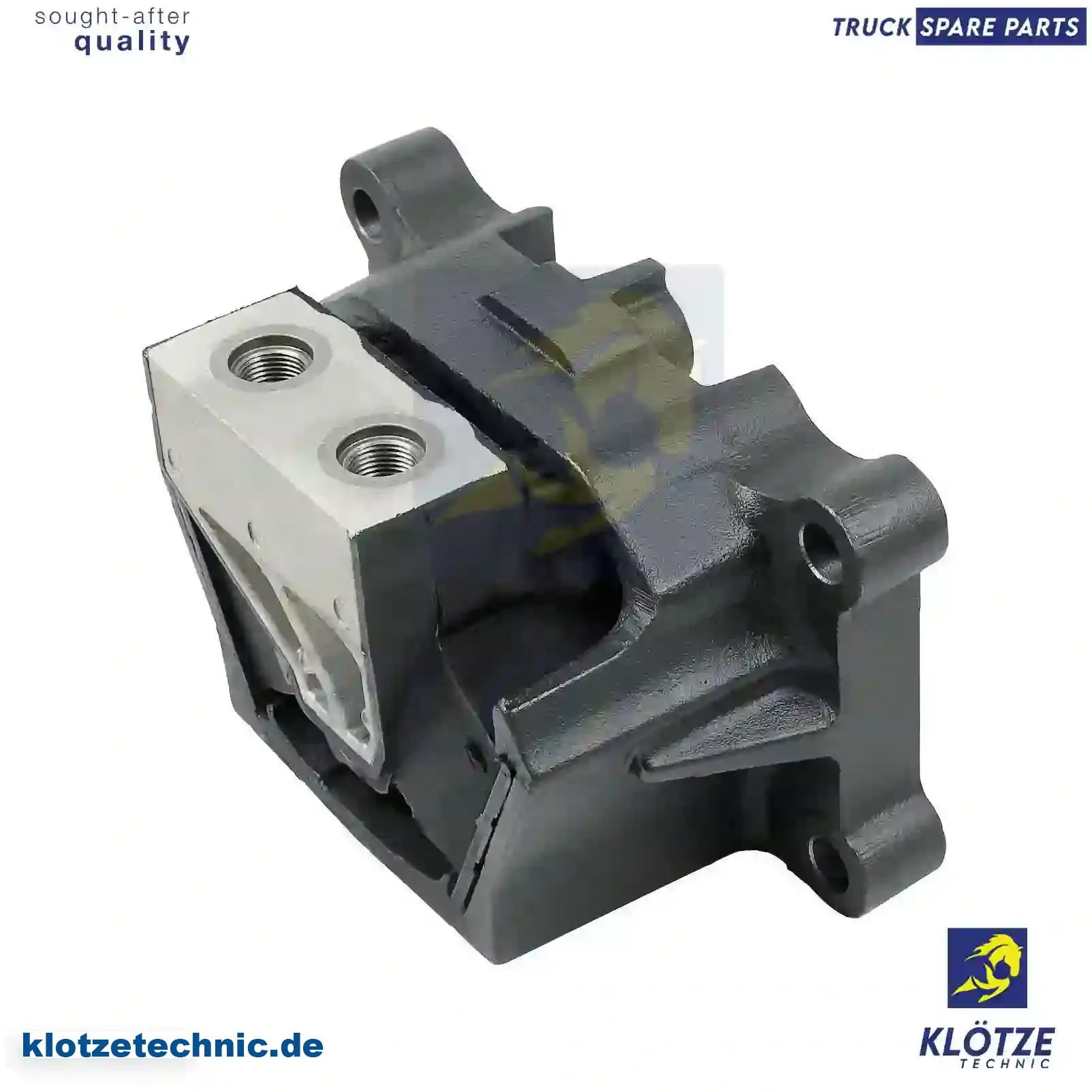 Engine Mounting 9412418313, , , ,, 9412418313, , , , || Klötze Technic Spare Part | Engine, Accelerator Pedal, Camshaft, Connecting Rod, Crankcase, Crankshaft, Cylinder Head, Engine Suspension Mountings, Exhaust Manifold, Exhaust Gas Recirculation, Filter Kits, Flywheel Housing, General Overhaul Kits, Engine, Intake Manifold, Oil Cleaner, Oil Cooler, Oil Filter, Oil Pump, Oil Sump, Piston & Liner, Sensor & Switch, Timing Case, Turbocharger, Cooling System, Belt Tensioner, Coolant Filter, Coolant Pipe, Corrosion Prevention Agent, Drive, Expansion Tank, Fan, Intercooler, Monitors & Gauges, Radiator, Thermostat, V-Belt / Timing belt, Water Pump, Fuel System, Electronical Injector Unit, Feed Pump, Fuel Filter, cpl., Fuel Gauge Sender,  Fuel Line, Fuel Pump, Fuel Tank, Injection Line Kit, Injection Pump, Exhaust System, Clutch & Pedal, Gearbox, Propeller Shaft, Axles, Brake System, Hubs & Wheels, Suspension, Leaf Spring, Universal Parts / Accessories, Steering, Electrical System, Cabin