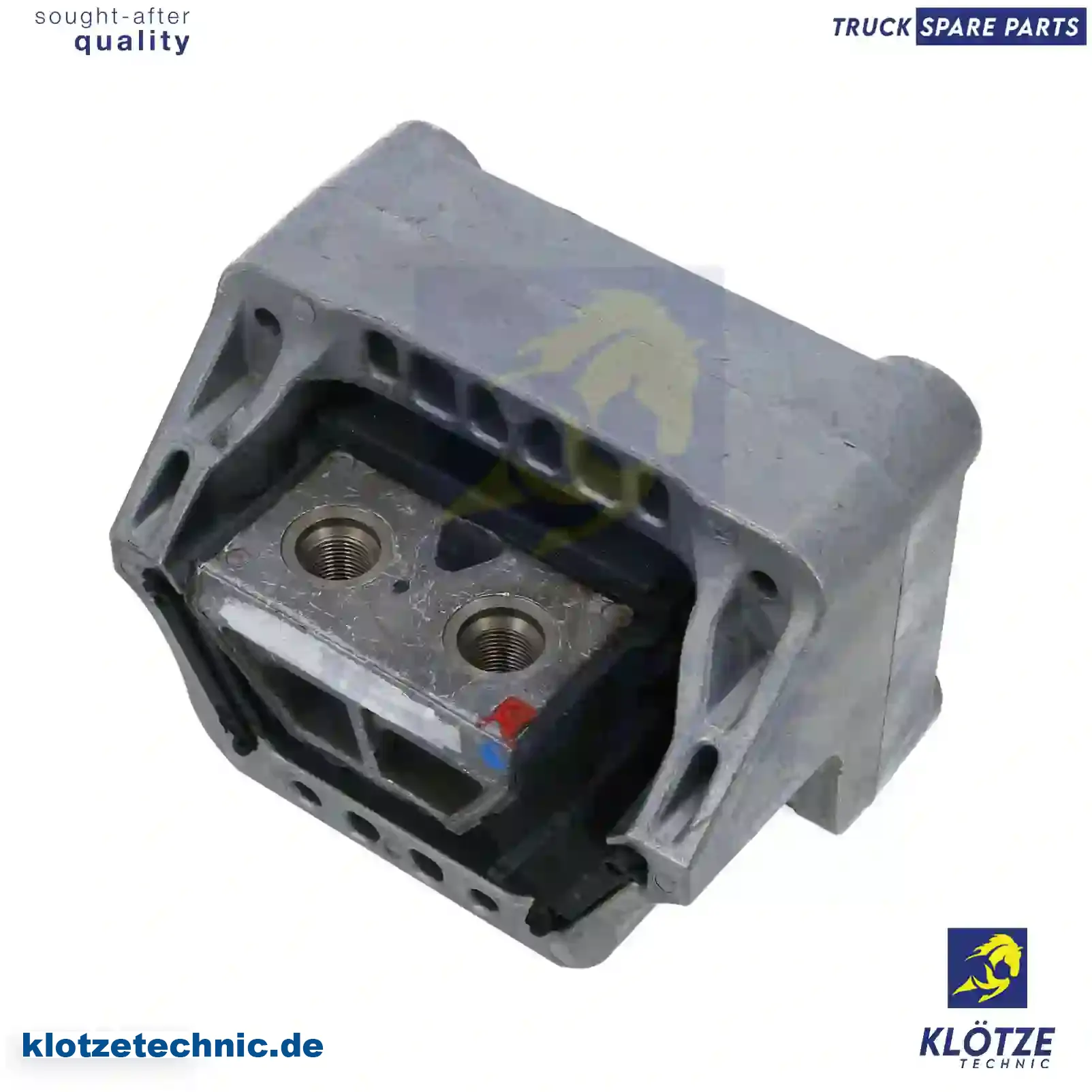 Engine Mounting 6332410013, 6332410013 || Klötze Technic Spare Part | Engine, Accelerator Pedal, Camshaft, Connecting Rod, Crankcase, Crankshaft, Cylinder Head, Engine Suspension Mountings, Exhaust Manifold, Exhaust Gas Recirculation, Filter Kits, Flywheel Housing, General Overhaul Kits, Engine, Intake Manifold, Oil Cleaner, Oil Cooler, Oil Filter, Oil Pump, Oil Sump, Piston & Liner, Sensor & Switch, Timing Case, Turbocharger, Cooling System, Belt Tensioner, Coolant Filter, Coolant Pipe, Corrosion Prevention Agent, Drive, Expansion Tank, Fan, Intercooler, Monitors & Gauges, Radiator, Thermostat, V-Belt / Timing belt, Water Pump, Fuel System, Electronical Injector Unit, Feed Pump, Fuel Filter, cpl., Fuel Gauge Sender,  Fuel Line, Fuel Pump, Fuel Tank, Injection Line Kit, Injection Pump, Exhaust System, Clutch & Pedal, Gearbox, Propeller Shaft, Axles, Brake System, Hubs & Wheels, Suspension, Leaf Spring, Universal Parts / Accessories, Steering, Electrical System, Cabin