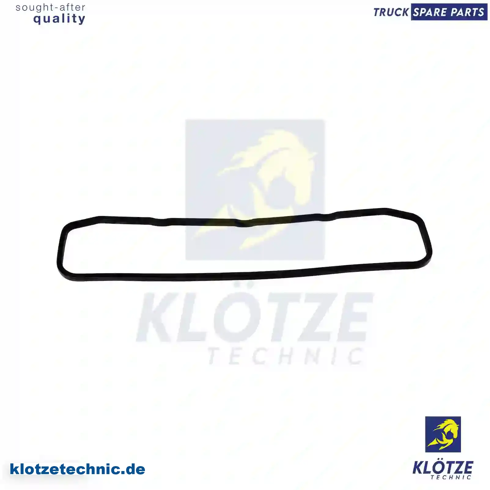 Valve Cover Gasket 5010622085, 5010622085 || Klötze Technic Spare Part | Engine, Accelerator Pedal, Camshaft, Connecting Rod, Crankcase, Crankshaft, Cylinder Head, Engine Suspension Mountings, Exhaust Manifold, Exhaust Gas Recirculation, Filter Kits, Flywheel Housing, General Overhaul Kits, Engine, Intake Manifold, Oil Cleaner, Oil Cooler, Oil Filter, Oil Pump, Oil Sump, Piston & Liner, Sensor & Switch, Timing Case, Turbocharger, Cooling System, Belt Tensioner, Coolant Filter, Coolant Pipe, Corrosion Prevention Agent, Drive, Expansion Tank, Fan, Intercooler, Monitors & Gauges, Radiator, Thermostat, V-Belt / Timing belt, Water Pump, Fuel System, Electronical Injector Unit, Feed Pump, Fuel Filter, cpl., Fuel Gauge Sender,  Fuel Line, Fuel Pump, Fuel Tank, Injection Line Kit, Injection Pump, Exhaust System, Clutch & Pedal, Gearbox, Propeller Shaft, Axles, Brake System, Hubs & Wheels, Suspension, Leaf Spring, Universal Parts / Accessories, Steering, Electrical System, Cabin