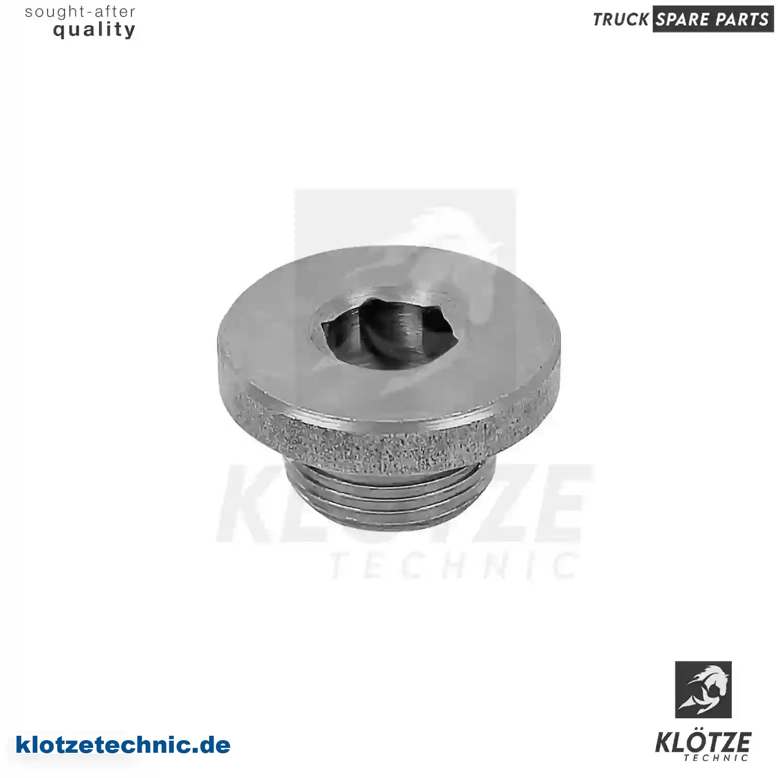 Oil Drain Plug 4894139, 4894139, 4894139, 4894139 || Klötze Technic Spare Part | Engine, Accelerator Pedal, Camshaft, Connecting Rod, Crankcase, Crankshaft, Cylinder Head, Engine Suspension Mountings, Exhaust Manifold, Exhaust Gas Recirculation, Filter Kits, Flywheel Housing, General Overhaul Kits, Engine, Intake Manifold, Oil Cleaner, Oil Cooler, Oil Filter, Oil Pump, Oil Sump, Piston & Liner, Sensor & Switch, Timing Case, Turbocharger, Cooling System, Belt Tensioner, Coolant Filter, Coolant Pipe, Corrosion Prevention Agent, Drive, Expansion Tank, Fan, Intercooler, Monitors & Gauges, Radiator, Thermostat, V-Belt / Timing belt, Water Pump, Fuel System, Electronical Injector Unit, Feed Pump, Fuel Filter, cpl., Fuel Gauge Sender,  Fuel Line, Fuel Pump, Fuel Tank, Injection Line Kit, Injection Pump, Exhaust System, Clutch & Pedal, Gearbox, Propeller Shaft, Axles, Brake System, Hubs & Wheels, Suspension, Leaf Spring, Universal Parts / Accessories, Steering, Electrical System, Cabin