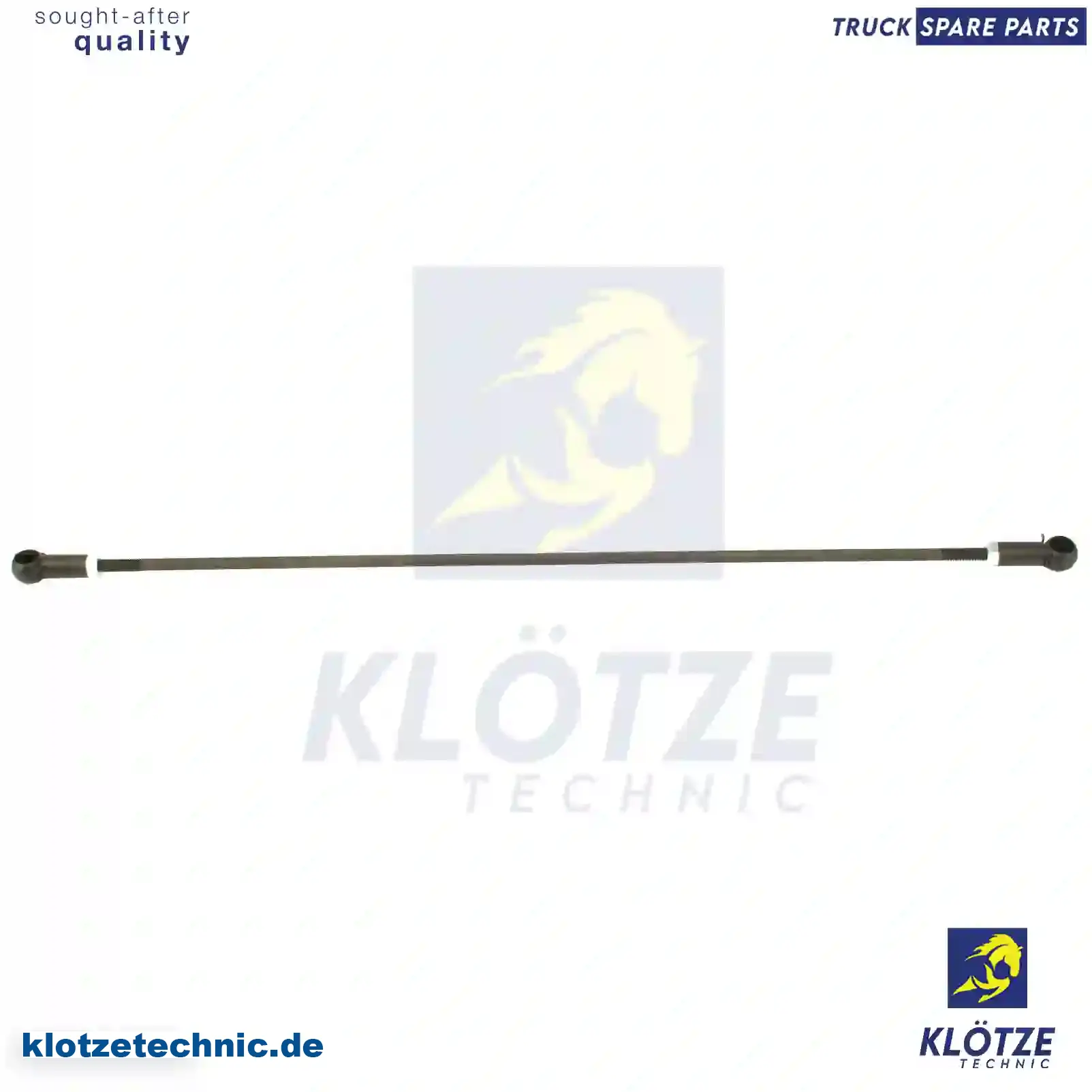 Pull Rod, Complete 900331006029S, 900331006616S,, 900331006029S, 900331006616S, || Klötze Technic Spare Part | Engine, Accelerator Pedal, Camshaft, Connecting Rod, Crankcase, Crankshaft, Cylinder Head, Engine Suspension Mountings, Exhaust Manifold, Exhaust Gas Recirculation, Filter Kits, Flywheel Housing, General Overhaul Kits, Engine, Intake Manifold, Oil Cleaner, Oil Cooler, Oil Filter, Oil Pump, Oil Sump, Piston & Liner, Sensor & Switch, Timing Case, Turbocharger, Cooling System, Belt Tensioner, Coolant Filter, Coolant Pipe, Corrosion Prevention Agent, Drive, Expansion Tank, Fan, Intercooler, Monitors & Gauges, Radiator, Thermostat, V-Belt / Timing belt, Water Pump, Fuel System, Electronical Injector Unit, Feed Pump, Fuel Filter, cpl., Fuel Gauge Sender,  Fuel Line, Fuel Pump, Fuel Tank, Injection Line Kit, Injection Pump, Exhaust System, Clutch & Pedal, Gearbox, Propeller Shaft, Axles, Brake System, Hubs & Wheels, Suspension, Leaf Spring, Universal Parts / Accessories, Steering, Electrical System, Cabin