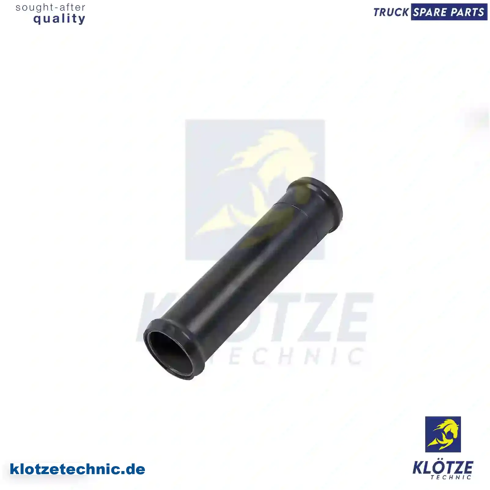 Extension Tube 51981820104, 51981820104 || Klötze Technic Spare Part | Engine, Accelerator Pedal, Camshaft, Connecting Rod, Crankcase, Crankshaft, Cylinder Head, Engine Suspension Mountings, Exhaust Manifold, Exhaust Gas Recirculation, Filter Kits, Flywheel Housing, General Overhaul Kits, Engine, Intake Manifold, Oil Cleaner, Oil Cooler, Oil Filter, Oil Pump, Oil Sump, Piston & Liner, Sensor & Switch, Timing Case, Turbocharger, Cooling System, Belt Tensioner, Coolant Filter, Coolant Pipe, Corrosion Prevention Agent, Drive, Expansion Tank, Fan, Intercooler, Monitors & Gauges, Radiator, Thermostat, V-Belt / Timing belt, Water Pump, Fuel System, Electronical Injector Unit, Feed Pump, Fuel Filter, cpl., Fuel Gauge Sender,  Fuel Line, Fuel Pump, Fuel Tank, Injection Line Kit, Injection Pump, Exhaust System, Clutch & Pedal, Gearbox, Propeller Shaft, Axles, Brake System, Hubs & Wheels, Suspension, Leaf Spring, Universal Parts / Accessories, Steering, Electrical System, Cabin