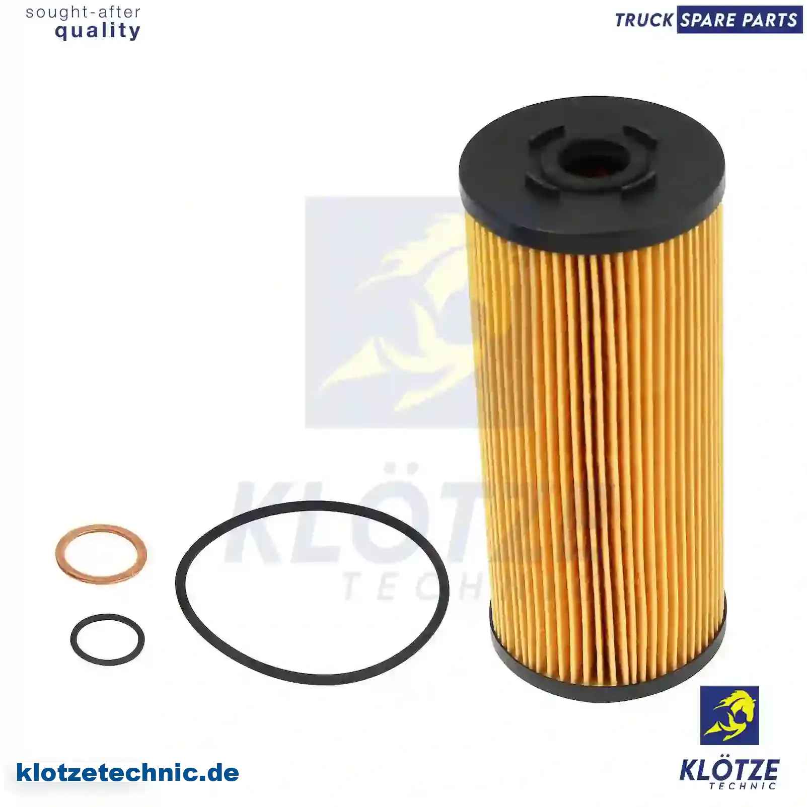 Oil FilterInsert 65055045020, 51055040094, 82055046094, 3661800709, 3661801009, 3661801309, 3661840825, 3661840925, 3661841025, ZG01748-0008, 65055045020, 51055040094, 82055046094, 3661800709, 3661801009, 3661801309, 3661840825, 3661840925, 3661841025, ZG01748-0008 || Klötze Technic Spare Part | Engine, Accelerator Pedal, Camshaft, Connecting Rod, Crankcase, Crankshaft, Cylinder Head, Engine Suspension Mountings, Exhaust Manifold, Exhaust Gas Recirculation, Filter Kits, Flywheel Housing, General Overhaul Kits, Engine, Intake Manifold, Oil Cleaner, Oil Cooler, Oil Filter, Oil Pump, Oil Sump, Piston & Liner, Sensor & Switch, Timing Case, Turbocharger, Cooling System, Belt Tensioner, Coolant Filter, Coolant Pipe, Corrosion Prevention Agent, Drive, Expansion Tank, Fan, Intercooler, Monitors & Gauges, Radiator, Thermostat, V-Belt / Timing belt, Water Pump, Fuel System, Electronical Injector Unit, Feed Pump, Fuel Filter, cpl., Fuel Gauge Sender,  Fuel Line, Fuel Pump, Fuel Tank, Injection Line Kit, Injection Pump, Exhaust System, Clutch & Pedal, Gearbox, Propeller Shaft, Axles, Brake System, Hubs & Wheels, Suspension, Leaf Spring, Universal Parts / Accessories, Steering, Electrical System, Cabin