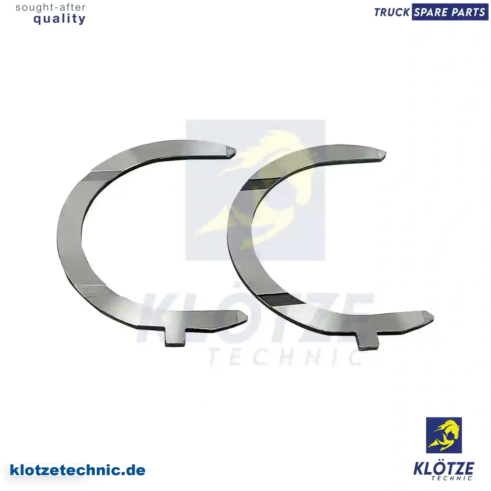 Thrust Washer Kit 9060330562S, 9060330962S, ,, 9060330562S, 9060330962S, , || Klötze Technic Spare Part | Engine, Accelerator Pedal, Camshaft, Connecting Rod, Crankcase, Crankshaft, Cylinder Head, Engine Suspension Mountings, Exhaust Manifold, Exhaust Gas Recirculation, Filter Kits, Flywheel Housing, General Overhaul Kits, Engine, Intake Manifold, Oil Cleaner, Oil Cooler, Oil Filter, Oil Pump, Oil Sump, Piston & Liner, Sensor & Switch, Timing Case, Turbocharger, Cooling System, Belt Tensioner, Coolant Filter, Coolant Pipe, Corrosion Prevention Agent, Drive, Expansion Tank, Fan, Intercooler, Monitors & Gauges, Radiator, Thermostat, V-Belt / Timing belt, Water Pump, Fuel System, Electronical Injector Unit, Feed Pump, Fuel Filter, cpl., Fuel Gauge Sender,  Fuel Line, Fuel Pump, Fuel Tank, Injection Line Kit, Injection Pump, Exhaust System, Clutch & Pedal, Gearbox, Propeller Shaft, Axles, Brake System, Hubs & Wheels, Suspension, Leaf Spring, Universal Parts / Accessories, Steering, Electrical System, Cabin