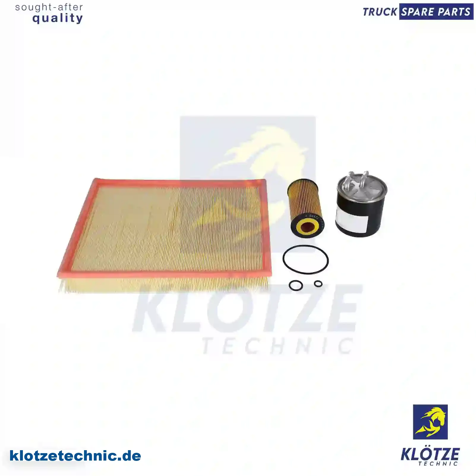 Filter Kit 1803309, 1803309 || Klötze Technic Spare Part | Engine, Accelerator Pedal, Camshaft, Connecting Rod, Crankcase, Crankshaft, Cylinder Head, Engine Suspension Mountings, Exhaust Manifold, Exhaust Gas Recirculation, Filter Kits, Flywheel Housing, General Overhaul Kits, Engine, Intake Manifold, Oil Cleaner, Oil Cooler, Oil Filter, Oil Pump, Oil Sump, Piston & Liner, Sensor & Switch, Timing Case, Turbocharger, Cooling System, Belt Tensioner, Coolant Filter, Coolant Pipe, Corrosion Prevention Agent, Drive, Expansion Tank, Fan, Intercooler, Monitors & Gauges, Radiator, Thermostat, V-Belt / Timing belt, Water Pump, Fuel System, Electronical Injector Unit, Feed Pump, Fuel Filter, cpl., Fuel Gauge Sender,  Fuel Line, Fuel Pump, Fuel Tank, Injection Line Kit, Injection Pump, Exhaust System, Clutch & Pedal, Gearbox, Propeller Shaft, Axles, Brake System, Hubs & Wheels, Suspension, Leaf Spring, Universal Parts / Accessories, Steering, Electrical System, Cabin