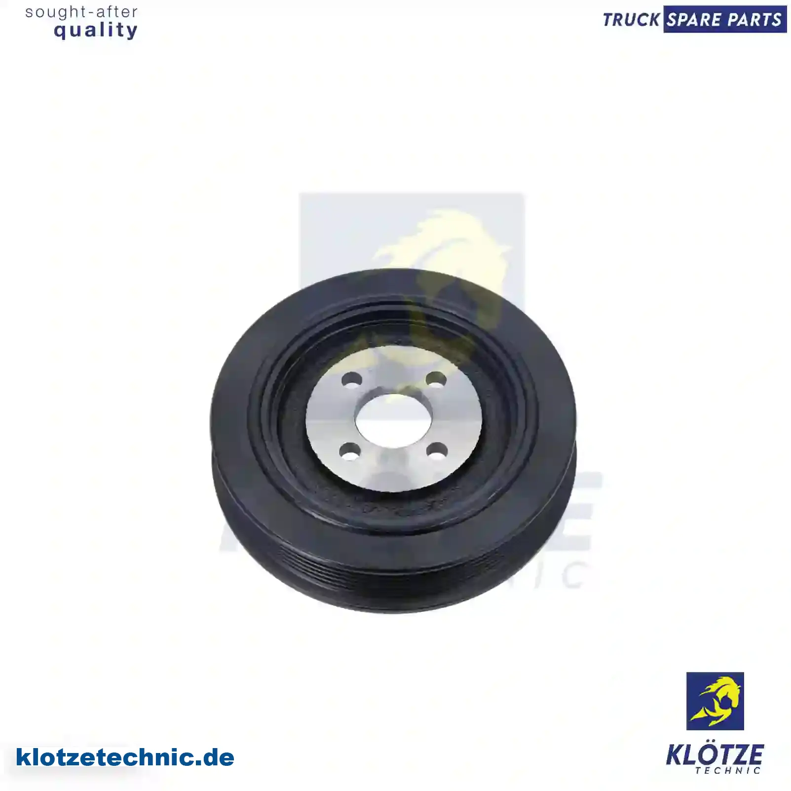 Pulley, Crankshaft 0515H3, ,, 0515H3, , || Klötze Technic Spare Part | Engine, Accelerator Pedal, Camshaft, Connecting Rod, Crankcase, Crankshaft, Cylinder Head, Engine Suspension Mountings, Exhaust Manifold, Exhaust Gas Recirculation, Filter Kits, Flywheel Housing, General Overhaul Kits, Engine, Intake Manifold, Oil Cleaner, Oil Cooler, Oil Filter, Oil Pump, Oil Sump, Piston & Liner, Sensor & Switch, Timing Case, Turbocharger, Cooling System, Belt Tensioner, Coolant Filter, Coolant Pipe, Corrosion Prevention Agent, Drive, Expansion Tank, Fan, Intercooler, Monitors & Gauges, Radiator, Thermostat, V-Belt / Timing belt, Water Pump, Fuel System, Electronical Injector Unit, Feed Pump, Fuel Filter, cpl., Fuel Gauge Sender,  Fuel Line, Fuel Pump, Fuel Tank, Injection Line Kit, Injection Pump, Exhaust System, Clutch & Pedal, Gearbox, Propeller Shaft, Axles, Brake System, Hubs & Wheels, Suspension, Leaf Spring, Universal Parts / Accessories, Steering, Electrical System, Cabin