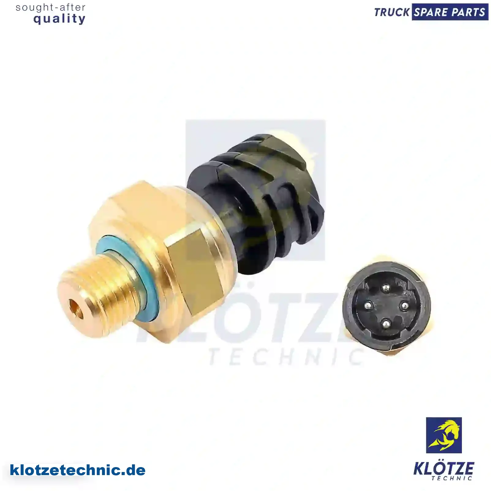 Charge Pressure Sensor 1779430, 1826279, 2041677, 2126981, ZG20355-0008, 1779430, 1826279, 2041677, 2126981, ZG20355-0008 || Klötze Technic Spare Part | Engine, Accelerator Pedal, Camshaft, Connecting Rod, Crankcase, Crankshaft, Cylinder Head, Engine Suspension Mountings, Exhaust Manifold, Exhaust Gas Recirculation, Filter Kits, Flywheel Housing, General Overhaul Kits, Engine, Intake Manifold, Oil Cleaner, Oil Cooler, Oil Filter, Oil Pump, Oil Sump, Piston & Liner, Sensor & Switch, Timing Case, Turbocharger, Cooling System, Belt Tensioner, Coolant Filter, Coolant Pipe, Corrosion Prevention Agent, Drive, Expansion Tank, Fan, Intercooler, Monitors & Gauges, Radiator, Thermostat, V-Belt / Timing belt, Water Pump, Fuel System, Electronical Injector Unit, Feed Pump, Fuel Filter, cpl., Fuel Gauge Sender,  Fuel Line, Fuel Pump, Fuel Tank, Injection Line Kit, Injection Pump, Exhaust System, Clutch & Pedal, Gearbox, Propeller Shaft, Axles, Brake System, Hubs & Wheels, Suspension, Leaf Spring, Universal Parts / Accessories, Steering, Electrical System, Cabin