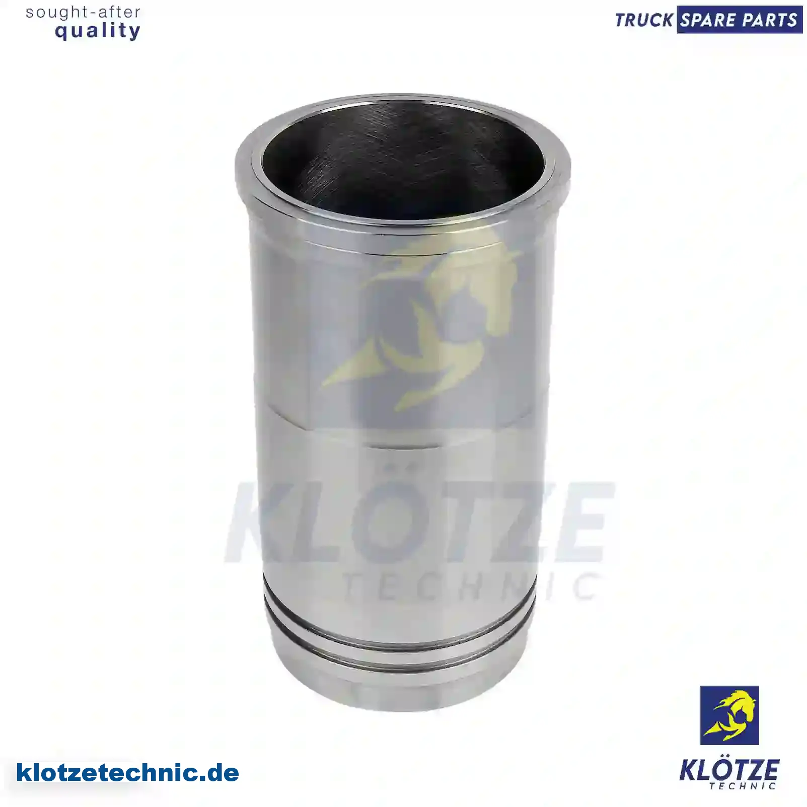 Cylinder Liner, Without Seal Rings 5001856169, , ,, 5001856169, , , || Klötze Technic Spare Part | Engine, Accelerator Pedal, Camshaft, Connecting Rod, Crankcase, Crankshaft, Cylinder Head, Engine Suspension Mountings, Exhaust Manifold, Exhaust Gas Recirculation, Filter Kits, Flywheel Housing, General Overhaul Kits, Engine, Intake Manifold, Oil Cleaner, Oil Cooler, Oil Filter, Oil Pump, Oil Sump, Piston & Liner, Sensor & Switch, Timing Case, Turbocharger, Cooling System, Belt Tensioner, Coolant Filter, Coolant Pipe, Corrosion Prevention Agent, Drive, Expansion Tank, Fan, Intercooler, Monitors & Gauges, Radiator, Thermostat, V-Belt / Timing belt, Water Pump, Fuel System, Electronical Injector Unit, Feed Pump, Fuel Filter, cpl., Fuel Gauge Sender,  Fuel Line, Fuel Pump, Fuel Tank, Injection Line Kit, Injection Pump, Exhaust System, Clutch & Pedal, Gearbox, Propeller Shaft, Axles, Brake System, Hubs & Wheels, Suspension, Leaf Spring, Universal Parts / Accessories, Steering, Electrical System, Cabin