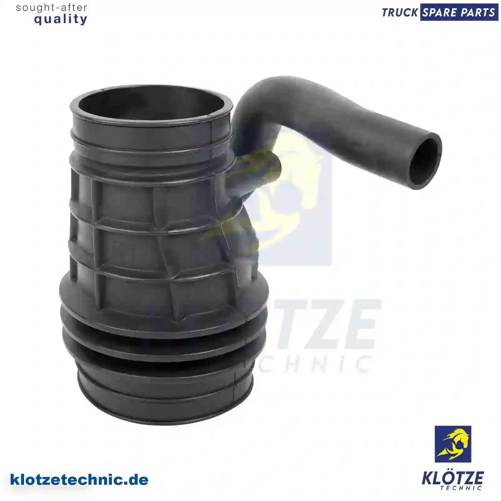 Air Inlet 51094020118, 51094020118 || Klötze Technic Spare Part | Engine, Accelerator Pedal, Camshaft, Connecting Rod, Crankcase, Crankshaft, Cylinder Head, Engine Suspension Mountings, Exhaust Manifold, Exhaust Gas Recirculation, Filter Kits, Flywheel Housing, General Overhaul Kits, Engine, Intake Manifold, Oil Cleaner, Oil Cooler, Oil Filter, Oil Pump, Oil Sump, Piston & Liner, Sensor & Switch, Timing Case, Turbocharger, Cooling System, Belt Tensioner, Coolant Filter, Coolant Pipe, Corrosion Prevention Agent, Drive, Expansion Tank, Fan, Intercooler, Monitors & Gauges, Radiator, Thermostat, V-Belt / Timing belt, Water Pump, Fuel System, Electronical Injector Unit, Feed Pump, Fuel Filter, cpl., Fuel Gauge Sender,  Fuel Line, Fuel Pump, Fuel Tank, Injection Line Kit, Injection Pump, Exhaust System, Clutch & Pedal, Gearbox, Propeller Shaft, Axles, Brake System, Hubs & Wheels, Suspension, Leaf Spring, Universal Parts / Accessories, Steering, Electrical System, Cabin