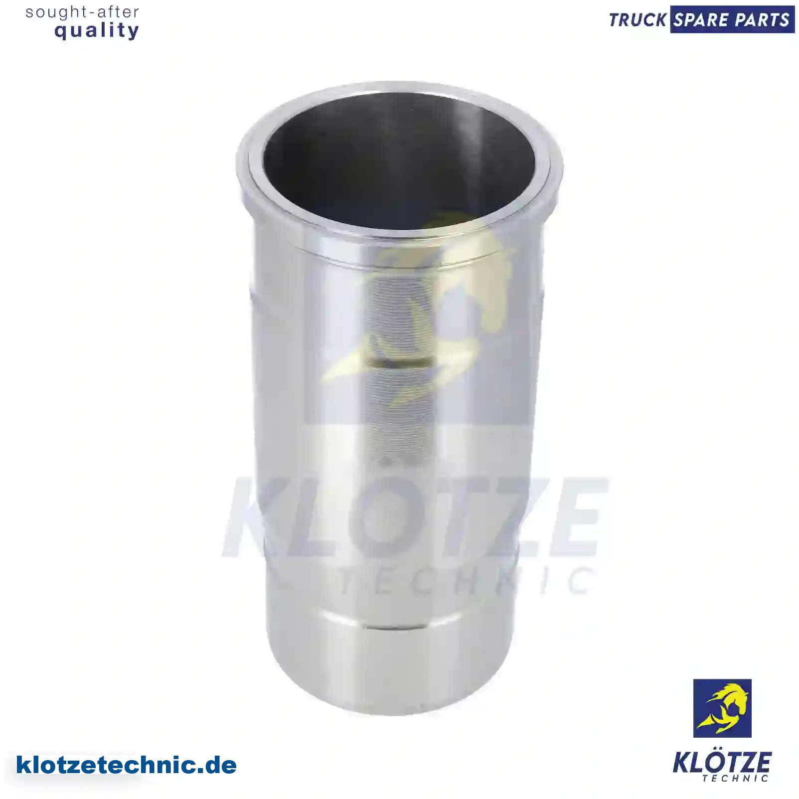 Cylinder Liner, Without Seal Rings 20483013, , ,, 20483013, , , || Klötze Technic Spare Part | Engine, Accelerator Pedal, Camshaft, Connecting Rod, Crankcase, Crankshaft, Cylinder Head, Engine Suspension Mountings, Exhaust Manifold, Exhaust Gas Recirculation, Filter Kits, Flywheel Housing, General Overhaul Kits, Engine, Intake Manifold, Oil Cleaner, Oil Cooler, Oil Filter, Oil Pump, Oil Sump, Piston & Liner, Sensor & Switch, Timing Case, Turbocharger, Cooling System, Belt Tensioner, Coolant Filter, Coolant Pipe, Corrosion Prevention Agent, Drive, Expansion Tank, Fan, Intercooler, Monitors & Gauges, Radiator, Thermostat, V-Belt / Timing belt, Water Pump, Fuel System, Electronical Injector Unit, Feed Pump, Fuel Filter, cpl., Fuel Gauge Sender,  Fuel Line, Fuel Pump, Fuel Tank, Injection Line Kit, Injection Pump, Exhaust System, Clutch & Pedal, Gearbox, Propeller Shaft, Axles, Brake System, Hubs & Wheels, Suspension, Leaf Spring, Universal Parts / Accessories, Steering, Electrical System, Cabin