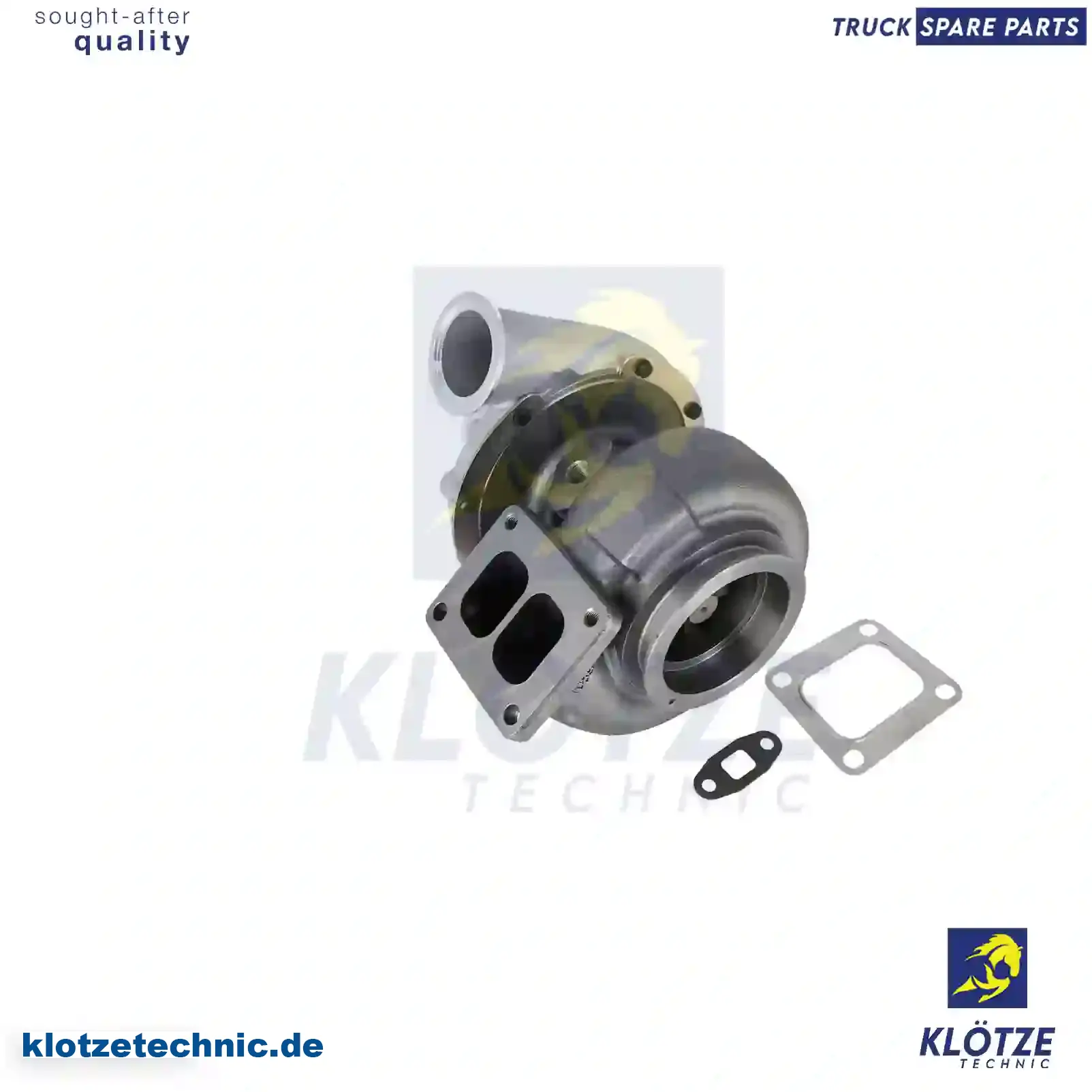 Turbocharger, With Gasket Kit 10571483, 10571536, 10571539, 1399269, 1405663, 1423036, 1423037, 1485645, 1485646, 1571483, 1571539, 571483, 571536, 571539, 10571483, 10571536, 10571539, 1399269, 1405663, 1423036, 1423037, 1485645, 1485646, 1571483, 1571539, 571483, 571536, 571539 || Klötze Technic Spare Part | Engine, Accelerator Pedal, Camshaft, Connecting Rod, Crankcase, Crankshaft, Cylinder Head, Engine Suspension Mountings, Exhaust Manifold, Exhaust Gas Recirculation, Filter Kits, Flywheel Housing, General Overhaul Kits, Engine, Intake Manifold, Oil Cleaner, Oil Cooler, Oil Filter, Oil Pump, Oil Sump, Piston & Liner, Sensor & Switch, Timing Case, Turbocharger, Cooling System, Belt Tensioner, Coolant Filter, Coolant Pipe, Corrosion Prevention Agent, Drive, Expansion Tank, Fan, Intercooler, Monitors & Gauges, Radiator, Thermostat, V-Belt / Timing belt, Water Pump, Fuel System, Electronical Injector Unit, Feed Pump, Fuel Filter, cpl., Fuel Gauge Sender,  Fuel Line, Fuel Pump, Fuel Tank, Injection Line Kit, Injection Pump, Exhaust System, Clutch & Pedal, Gearbox, Propeller Shaft, Axles, Brake System, Hubs & Wheels, Suspension, Leaf Spring, Universal Parts / Accessories, Steering, Electrical System, Cabin