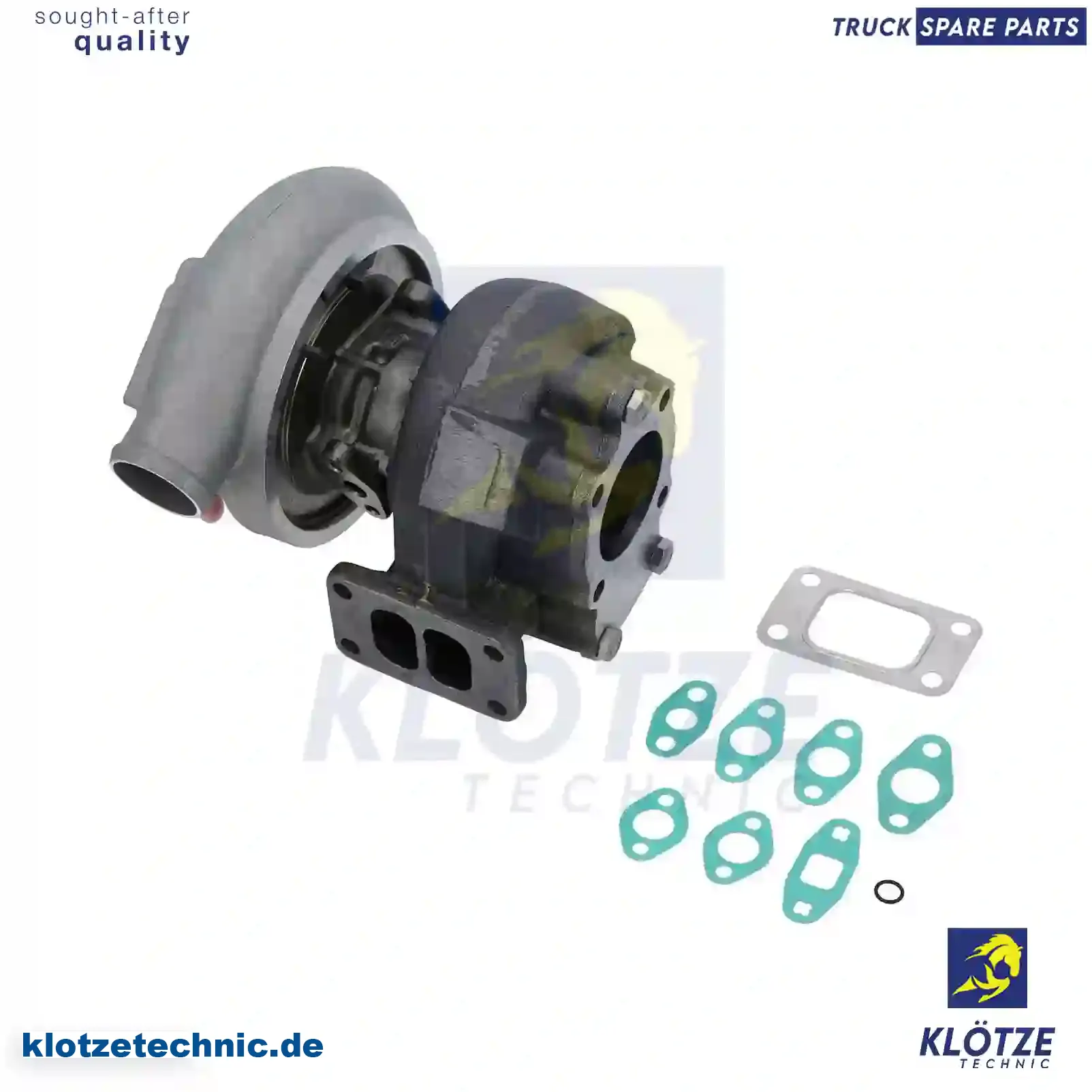 Turbocharger 51091007421, 51091007421 || Klötze Technic Spare Part | Engine, Accelerator Pedal, Camshaft, Connecting Rod, Crankcase, Crankshaft, Cylinder Head, Engine Suspension Mountings, Exhaust Manifold, Exhaust Gas Recirculation, Filter Kits, Flywheel Housing, General Overhaul Kits, Engine, Intake Manifold, Oil Cleaner, Oil Cooler, Oil Filter, Oil Pump, Oil Sump, Piston & Liner, Sensor & Switch, Timing Case, Turbocharger, Cooling System, Belt Tensioner, Coolant Filter, Coolant Pipe, Corrosion Prevention Agent, Drive, Expansion Tank, Fan, Intercooler, Monitors & Gauges, Radiator, Thermostat, V-Belt / Timing belt, Water Pump, Fuel System, Electronical Injector Unit, Feed Pump, Fuel Filter, cpl., Fuel Gauge Sender,  Fuel Line, Fuel Pump, Fuel Tank, Injection Line Kit, Injection Pump, Exhaust System, Clutch & Pedal, Gearbox, Propeller Shaft, Axles, Brake System, Hubs & Wheels, Suspension, Leaf Spring, Universal Parts / Accessories, Steering, Electrical System, Cabin