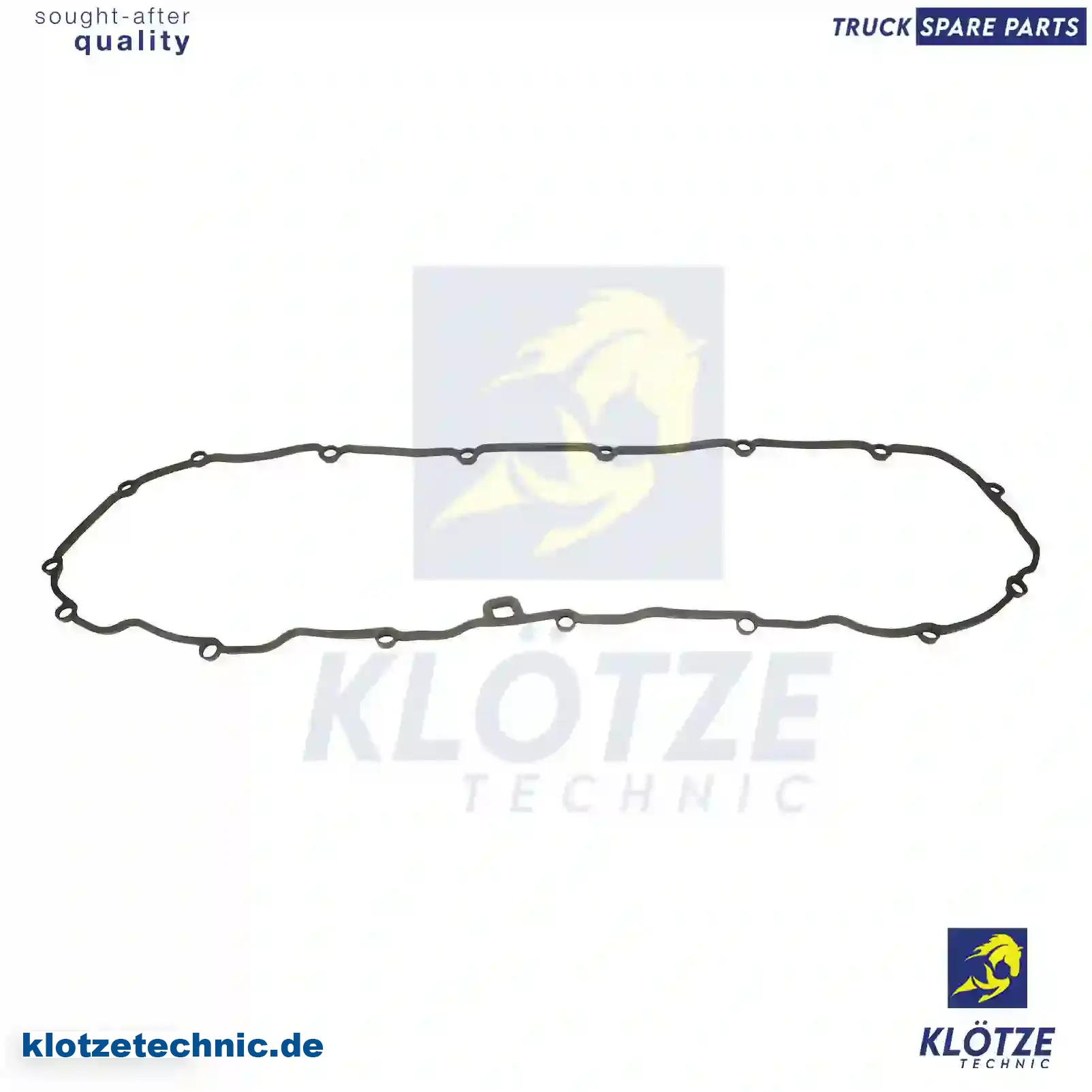 Valve Cover Gasket 1656305, ZG02244-0008, 1656305, ZG02244-0008 || Klötze Technic Spare Part | Engine, Accelerator Pedal, Camshaft, Connecting Rod, Crankcase, Crankshaft, Cylinder Head, Engine Suspension Mountings, Exhaust Manifold, Exhaust Gas Recirculation, Filter Kits, Flywheel Housing, General Overhaul Kits, Engine, Intake Manifold, Oil Cleaner, Oil Cooler, Oil Filter, Oil Pump, Oil Sump, Piston & Liner, Sensor & Switch, Timing Case, Turbocharger, Cooling System, Belt Tensioner, Coolant Filter, Coolant Pipe, Corrosion Prevention Agent, Drive, Expansion Tank, Fan, Intercooler, Monitors & Gauges, Radiator, Thermostat, V-Belt / Timing belt, Water Pump, Fuel System, Electronical Injector Unit, Feed Pump, Fuel Filter, cpl., Fuel Gauge Sender,  Fuel Line, Fuel Pump, Fuel Tank, Injection Line Kit, Injection Pump, Exhaust System, Clutch & Pedal, Gearbox, Propeller Shaft, Axles, Brake System, Hubs & Wheels, Suspension, Leaf Spring, Universal Parts / Accessories, Steering, Electrical System, Cabin