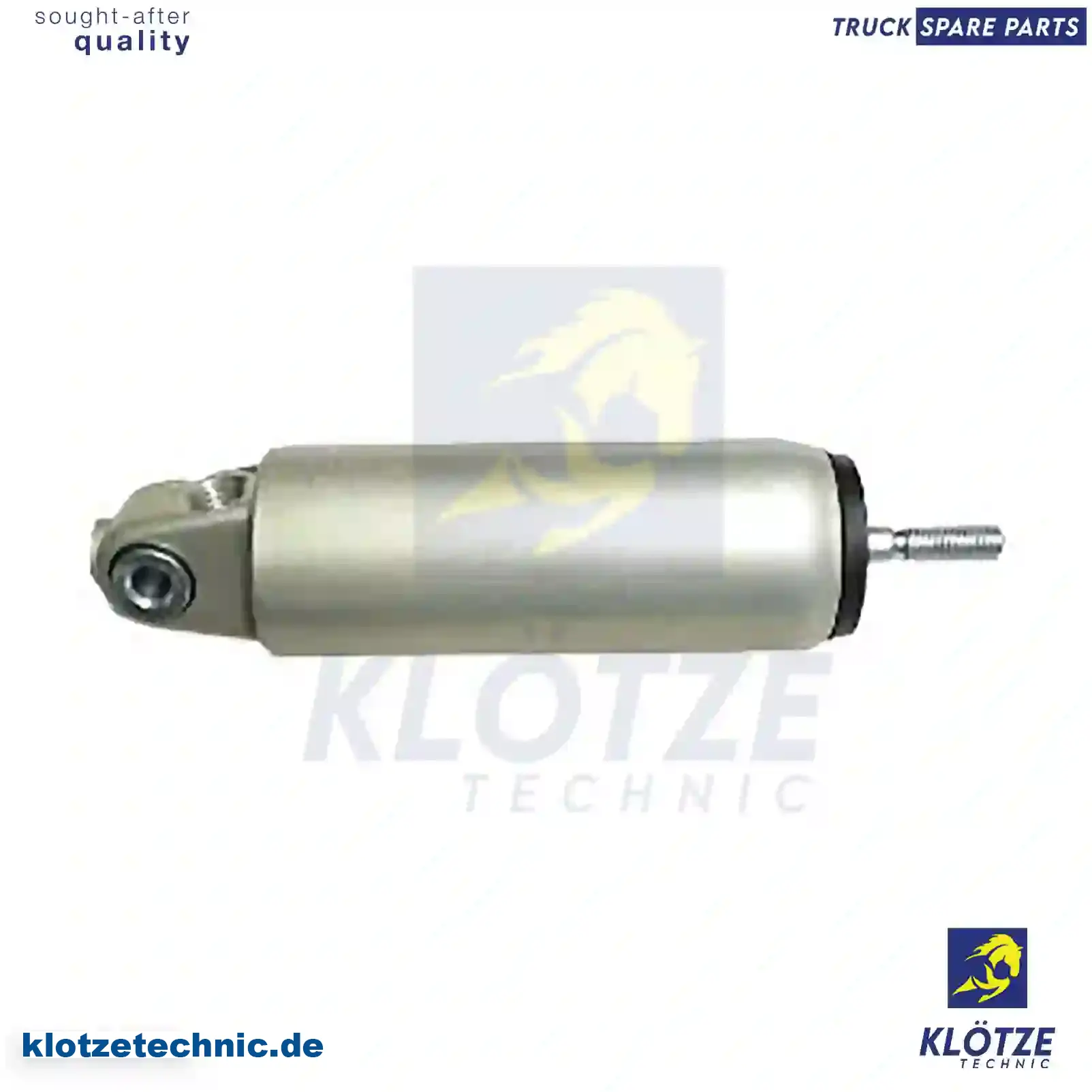 Cylinder, Exhaust Brake 1389428, 1638641, 1389428, 1638641 || Klötze Technic Spare Part | Engine, Accelerator Pedal, Camshaft, Connecting Rod, Crankcase, Crankshaft, Cylinder Head, Engine Suspension Mountings, Exhaust Manifold, Exhaust Gas Recirculation, Filter Kits, Flywheel Housing, General Overhaul Kits, Engine, Intake Manifold, Oil Cleaner, Oil Cooler, Oil Filter, Oil Pump, Oil Sump, Piston & Liner, Sensor & Switch, Timing Case, Turbocharger, Cooling System, Belt Tensioner, Coolant Filter, Coolant Pipe, Corrosion Prevention Agent, Drive, Expansion Tank, Fan, Intercooler, Monitors & Gauges, Radiator, Thermostat, V-Belt / Timing belt, Water Pump, Fuel System, Electronical Injector Unit, Feed Pump, Fuel Filter, cpl., Fuel Gauge Sender,  Fuel Line, Fuel Pump, Fuel Tank, Injection Line Kit, Injection Pump, Exhaust System, Clutch & Pedal, Gearbox, Propeller Shaft, Axles, Brake System, Hubs & Wheels, Suspension, Leaf Spring, Universal Parts / Accessories, Steering, Electrical System, Cabin