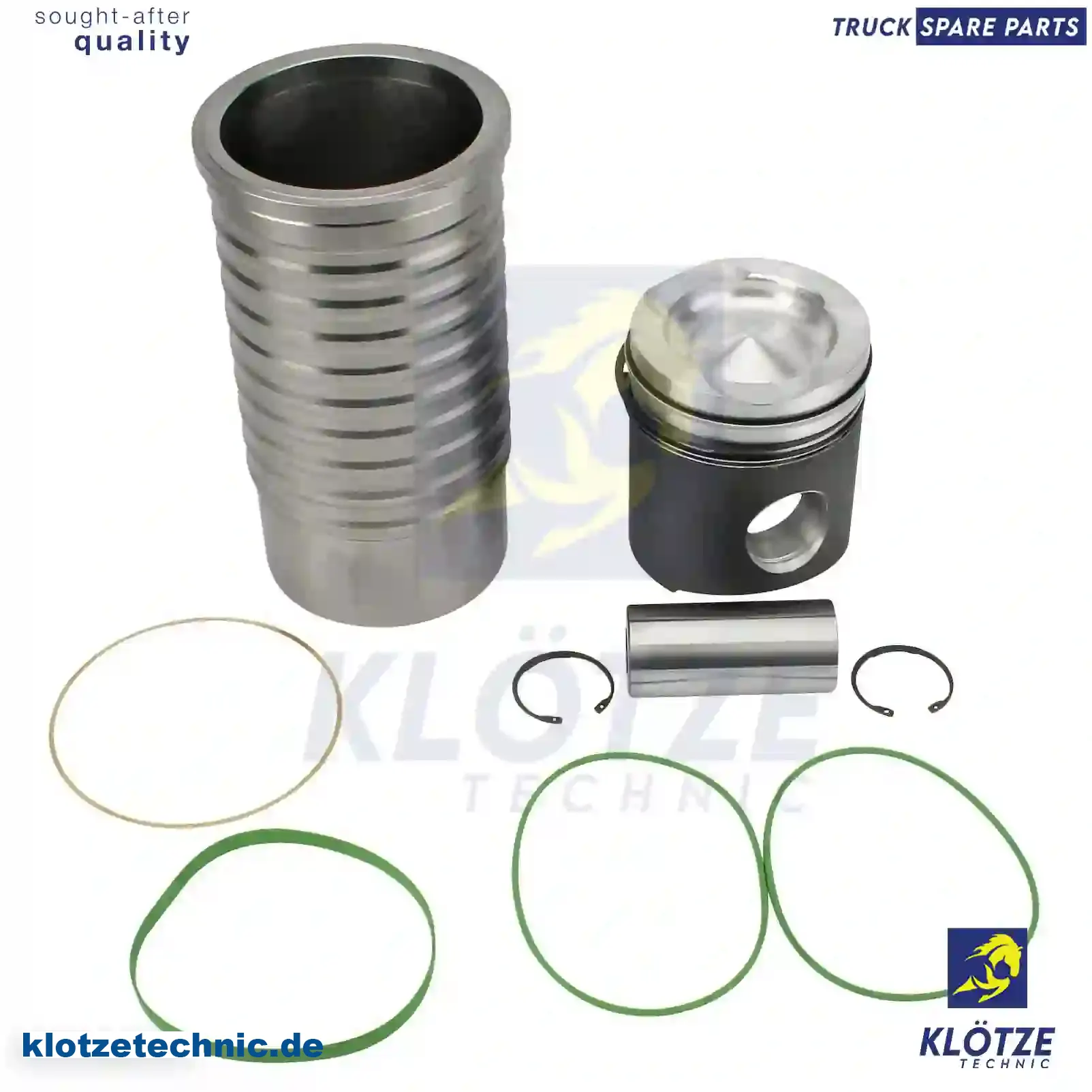 Piston With Liner 550322, 550322 || Klötze Technic Spare Part | Engine, Accelerator Pedal, Camshaft, Connecting Rod, Crankcase, Crankshaft, Cylinder Head, Engine Suspension Mountings, Exhaust Manifold, Exhaust Gas Recirculation, Filter Kits, Flywheel Housing, General Overhaul Kits, Engine, Intake Manifold, Oil Cleaner, Oil Cooler, Oil Filter, Oil Pump, Oil Sump, Piston & Liner, Sensor & Switch, Timing Case, Turbocharger, Cooling System, Belt Tensioner, Coolant Filter, Coolant Pipe, Corrosion Prevention Agent, Drive, Expansion Tank, Fan, Intercooler, Monitors & Gauges, Radiator, Thermostat, V-Belt / Timing belt, Water Pump, Fuel System, Electronical Injector Unit, Feed Pump, Fuel Filter, cpl., Fuel Gauge Sender,  Fuel Line, Fuel Pump, Fuel Tank, Injection Line Kit, Injection Pump, Exhaust System, Clutch & Pedal, Gearbox, Propeller Shaft, Axles, Brake System, Hubs & Wheels, Suspension, Leaf Spring, Universal Parts / Accessories, Steering, Electrical System, Cabin