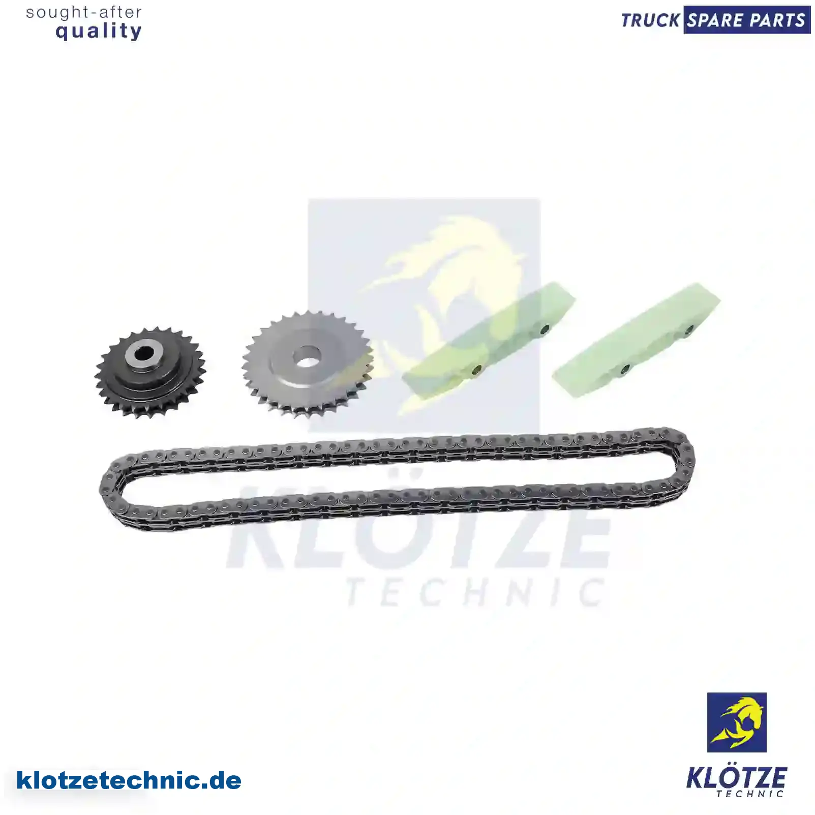 Timing chain kit, chain closed, 0831P0, 504161356, 504161356, 5802009661, 0831P0 || Klötze Technic Spare Part | Engine, Accelerator Pedal, Camshaft, Connecting Rod, Crankcase, Crankshaft, Cylinder Head, Engine Suspension Mountings, Exhaust Manifold, Exhaust Gas Recirculation, Filter Kits, Flywheel Housing, General Overhaul Kits, Engine, Intake Manifold, Oil Cleaner, Oil Cooler, Oil Filter, Oil Pump, Oil Sump, Piston & Liner, Sensor & Switch, Timing Case, Turbocharger, Cooling System, Belt Tensioner, Coolant Filter, Coolant Pipe, Corrosion Prevention Agent, Drive, Expansion Tank, Fan, Intercooler, Monitors & Gauges, Radiator, Thermostat, V-Belt / Timing belt, Water Pump, Fuel System, Electronical Injector Unit, Feed Pump, Fuel Filter, cpl., Fuel Gauge Sender,  Fuel Line, Fuel Pump, Fuel Tank, Injection Line Kit, Injection Pump, Exhaust System, Clutch & Pedal, Gearbox, Propeller Shaft, Axles, Brake System, Hubs & Wheels, Suspension, Leaf Spring, Universal Parts / Accessories, Steering, Electrical System, Cabin