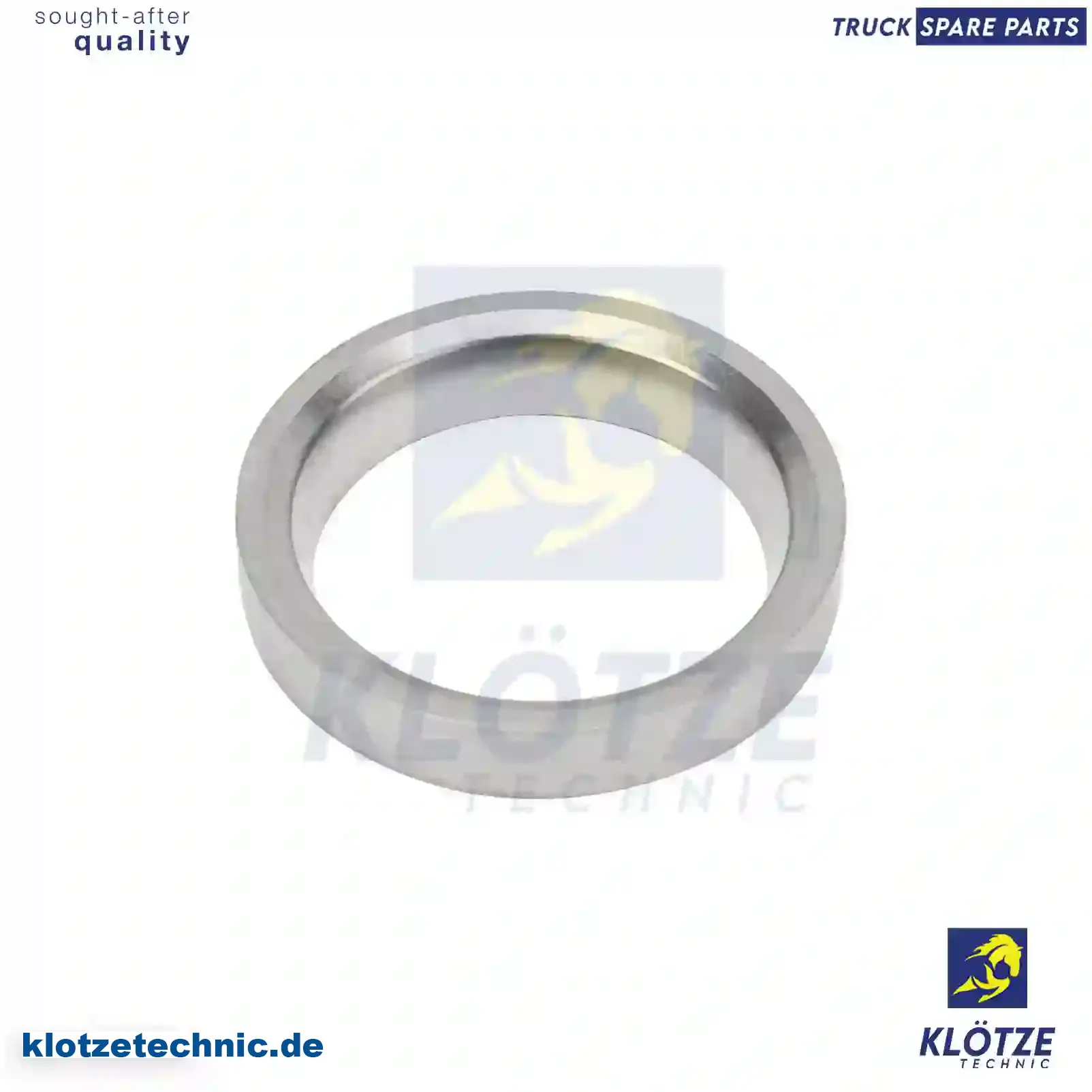 Valve seat ring, exhaust, 8148036, , , || Klötze Technic Spare Part | Engine, Accelerator Pedal, Camshaft, Connecting Rod, Crankcase, Crankshaft, Cylinder Head, Engine Suspension Mountings, Exhaust Manifold, Exhaust Gas Recirculation, Filter Kits, Flywheel Housing, General Overhaul Kits, Engine, Intake Manifold, Oil Cleaner, Oil Cooler, Oil Filter, Oil Pump, Oil Sump, Piston & Liner, Sensor & Switch, Timing Case, Turbocharger, Cooling System, Belt Tensioner, Coolant Filter, Coolant Pipe, Corrosion Prevention Agent, Drive, Expansion Tank, Fan, Intercooler, Monitors & Gauges, Radiator, Thermostat, V-Belt / Timing belt, Water Pump, Fuel System, Electronical Injector Unit, Feed Pump, Fuel Filter, cpl., Fuel Gauge Sender,  Fuel Line, Fuel Pump, Fuel Tank, Injection Line Kit, Injection Pump, Exhaust System, Clutch & Pedal, Gearbox, Propeller Shaft, Axles, Brake System, Hubs & Wheels, Suspension, Leaf Spring, Universal Parts / Accessories, Steering, Electrical System, Cabin