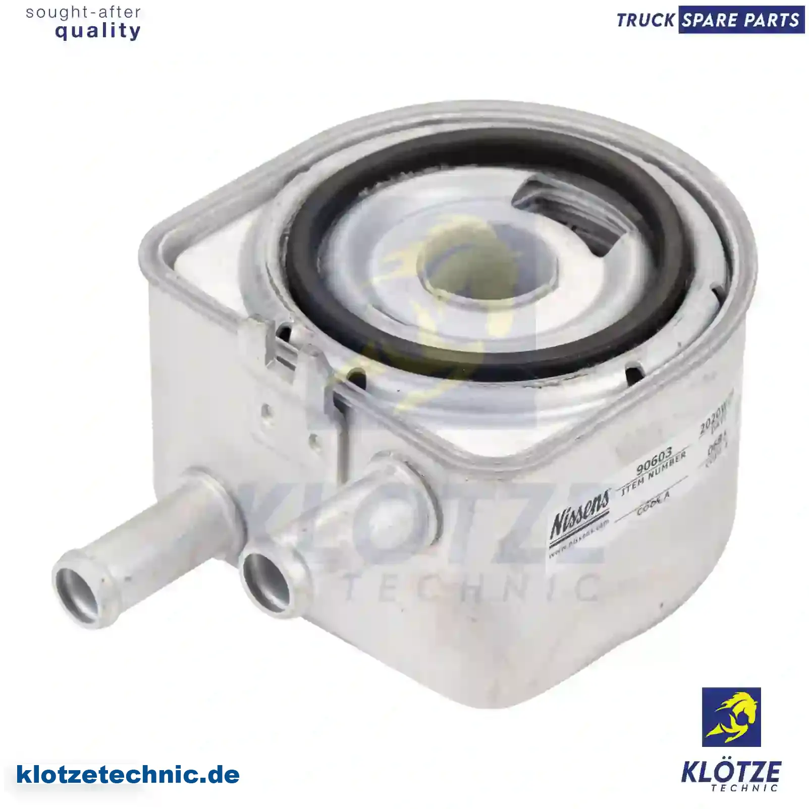 Oil cooler, 1103G7, 1103H4, 1103N1, 1103G7, 1103H4, 1103N1 || Klötze Technic Spare Part | Engine, Accelerator Pedal, Camshaft, Connecting Rod, Crankcase, Crankshaft, Cylinder Head, Engine Suspension Mountings, Exhaust Manifold, Exhaust Gas Recirculation, Filter Kits, Flywheel Housing, General Overhaul Kits, Engine, Intake Manifold, Oil Cleaner, Oil Cooler, Oil Filter, Oil Pump, Oil Sump, Piston & Liner, Sensor & Switch, Timing Case, Turbocharger, Cooling System, Belt Tensioner, Coolant Filter, Coolant Pipe, Corrosion Prevention Agent, Drive, Expansion Tank, Fan, Intercooler, Monitors & Gauges, Radiator, Thermostat, V-Belt / Timing belt, Water Pump, Fuel System, Electronical Injector Unit, Feed Pump, Fuel Filter, cpl., Fuel Gauge Sender,  Fuel Line, Fuel Pump, Fuel Tank, Injection Line Kit, Injection Pump, Exhaust System, Clutch & Pedal, Gearbox, Propeller Shaft, Axles, Brake System, Hubs & Wheels, Suspension, Leaf Spring, Universal Parts / Accessories, Steering, Electrical System, Cabin