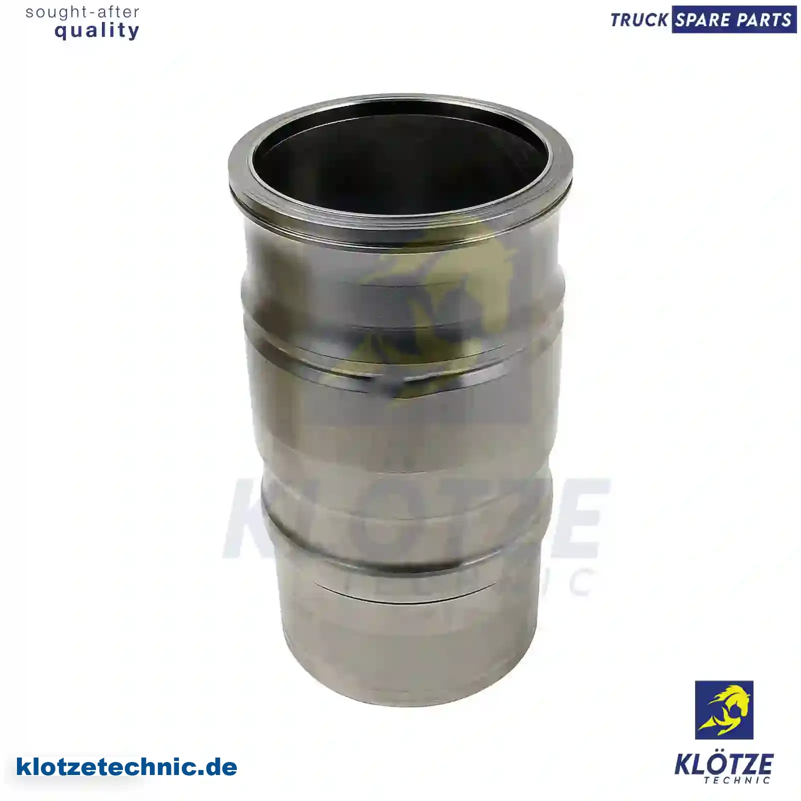 Cylinder liner, without seal rings, 1382183, 1461895, 1484492, 1487775, 1868157, ZG01075-0008 || Klötze Technic Spare Part | Engine, Accelerator Pedal, Camshaft, Connecting Rod, Crankcase, Crankshaft, Cylinder Head, Engine Suspension Mountings, Exhaust Manifold, Exhaust Gas Recirculation, Filter Kits, Flywheel Housing, General Overhaul Kits, Engine, Intake Manifold, Oil Cleaner, Oil Cooler, Oil Filter, Oil Pump, Oil Sump, Piston & Liner, Sensor & Switch, Timing Case, Turbocharger, Cooling System, Belt Tensioner, Coolant Filter, Coolant Pipe, Corrosion Prevention Agent, Drive, Expansion Tank, Fan, Intercooler, Monitors & Gauges, Radiator, Thermostat, V-Belt / Timing belt, Water Pump, Fuel System, Electronical Injector Unit, Feed Pump, Fuel Filter, cpl., Fuel Gauge Sender,  Fuel Line, Fuel Pump, Fuel Tank, Injection Line Kit, Injection Pump, Exhaust System, Clutch & Pedal, Gearbox, Propeller Shaft, Axles, Brake System, Hubs & Wheels, Suspension, Leaf Spring, Universal Parts / Accessories, Steering, Electrical System, Cabin