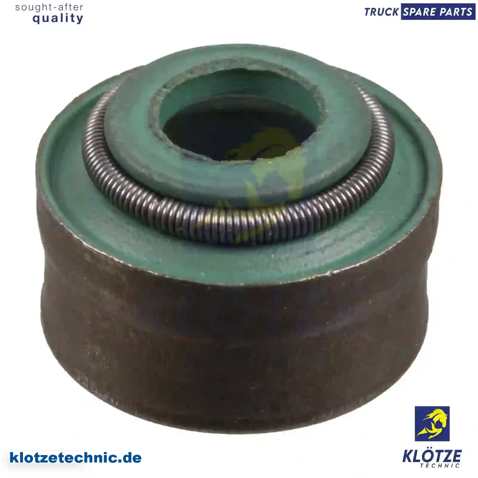 Valve stem seal, 6166533, 88WM-6571-BB, 51049020034, 07W109349 || Klötze Technic Spare Part | Engine, Accelerator Pedal, Camshaft, Connecting Rod, Crankcase, Crankshaft, Cylinder Head, Engine Suspension Mountings, Exhaust Manifold, Exhaust Gas Recirculation, Filter Kits, Flywheel Housing, General Overhaul Kits, Engine, Intake Manifold, Oil Cleaner, Oil Cooler, Oil Filter, Oil Pump, Oil Sump, Piston & Liner, Sensor & Switch, Timing Case, Turbocharger, Cooling System, Belt Tensioner, Coolant Filter, Coolant Pipe, Corrosion Prevention Agent, Drive, Expansion Tank, Fan, Intercooler, Monitors & Gauges, Radiator, Thermostat, V-Belt / Timing belt, Water Pump, Fuel System, Electronical Injector Unit, Feed Pump, Fuel Filter, cpl., Fuel Gauge Sender,  Fuel Line, Fuel Pump, Fuel Tank, Injection Line Kit, Injection Pump, Exhaust System, Clutch & Pedal, Gearbox, Propeller Shaft, Axles, Brake System, Hubs & Wheels, Suspension, Leaf Spring, Universal Parts / Accessories, Steering, Electrical System, Cabin