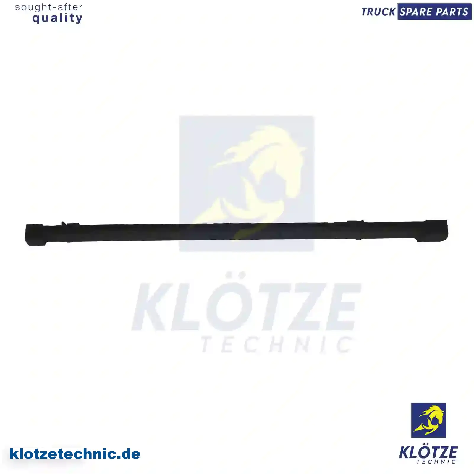 Sealing strip, timing case, 7420489341, 20489341, 8170473, ZG02085-0008 || Klötze Technic Spare Part | Engine, Accelerator Pedal, Camshaft, Connecting Rod, Crankcase, Crankshaft, Cylinder Head, Engine Suspension Mountings, Exhaust Manifold, Exhaust Gas Recirculation, Filter Kits, Flywheel Housing, General Overhaul Kits, Engine, Intake Manifold, Oil Cleaner, Oil Cooler, Oil Filter, Oil Pump, Oil Sump, Piston & Liner, Sensor & Switch, Timing Case, Turbocharger, Cooling System, Belt Tensioner, Coolant Filter, Coolant Pipe, Corrosion Prevention Agent, Drive, Expansion Tank, Fan, Intercooler, Monitors & Gauges, Radiator, Thermostat, V-Belt / Timing belt, Water Pump, Fuel System, Electronical Injector Unit, Feed Pump, Fuel Filter, cpl., Fuel Gauge Sender,  Fuel Line, Fuel Pump, Fuel Tank, Injection Line Kit, Injection Pump, Exhaust System, Clutch & Pedal, Gearbox, Propeller Shaft, Axles, Brake System, Hubs & Wheels, Suspension, Leaf Spring, Universal Parts / Accessories, Steering, Electrical System, Cabin