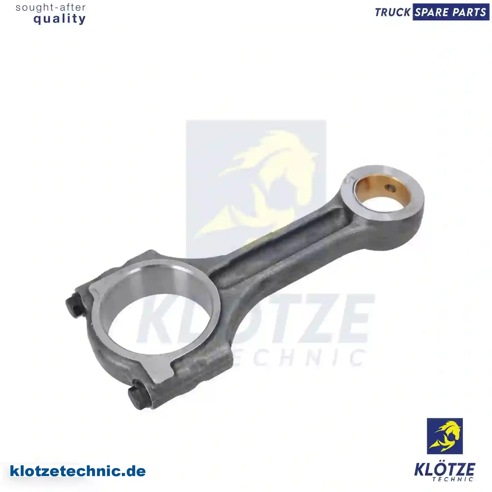 Connecting rod, 7701478826, , || Klötze Technic Spare Part | Engine, Accelerator Pedal, Camshaft, Connecting Rod, Crankcase, Crankshaft, Cylinder Head, Engine Suspension Mountings, Exhaust Manifold, Exhaust Gas Recirculation, Filter Kits, Flywheel Housing, General Overhaul Kits, Engine, Intake Manifold, Oil Cleaner, Oil Cooler, Oil Filter, Oil Pump, Oil Sump, Piston & Liner, Sensor & Switch, Timing Case, Turbocharger, Cooling System, Belt Tensioner, Coolant Filter, Coolant Pipe, Corrosion Prevention Agent, Drive, Expansion Tank, Fan, Intercooler, Monitors & Gauges, Radiator, Thermostat, V-Belt / Timing belt, Water Pump, Fuel System, Electronical Injector Unit, Feed Pump, Fuel Filter, cpl., Fuel Gauge Sender,  Fuel Line, Fuel Pump, Fuel Tank, Injection Line Kit, Injection Pump, Exhaust System, Clutch & Pedal, Gearbox, Propeller Shaft, Axles, Brake System, Hubs & Wheels, Suspension, Leaf Spring, Universal Parts / Accessories, Steering, Electrical System, Cabin